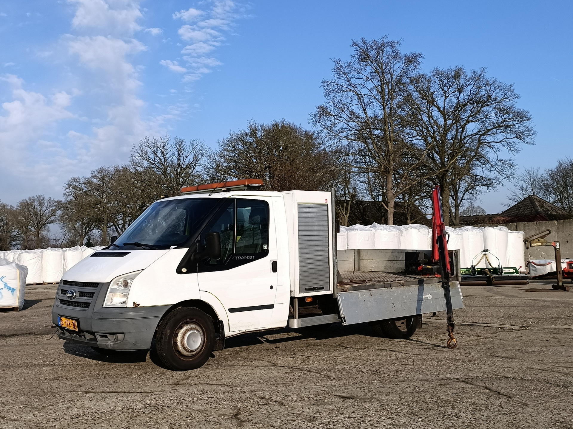 Bedrijfsauto Ford, TRANSIT 350M 2.4 TDCI, bouwjaar 2009, met autolaad