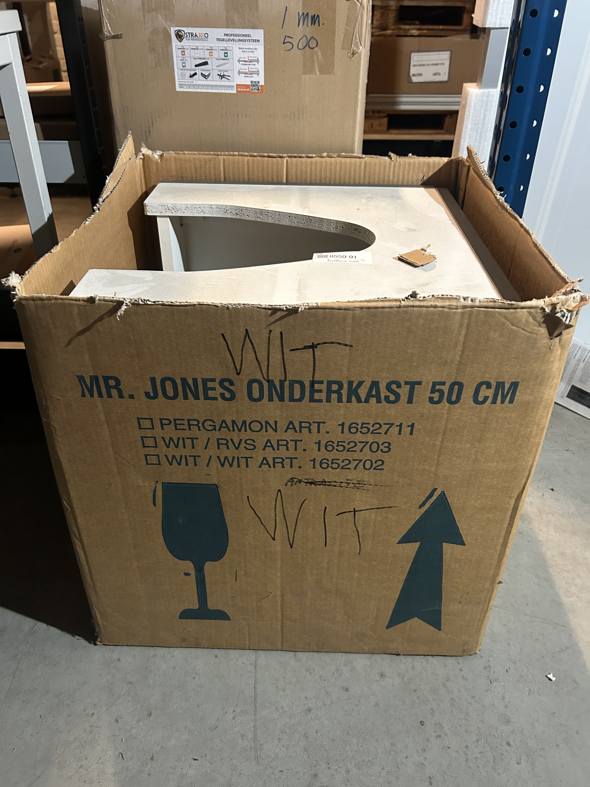 Badkamermeubel onderkast 50 cm