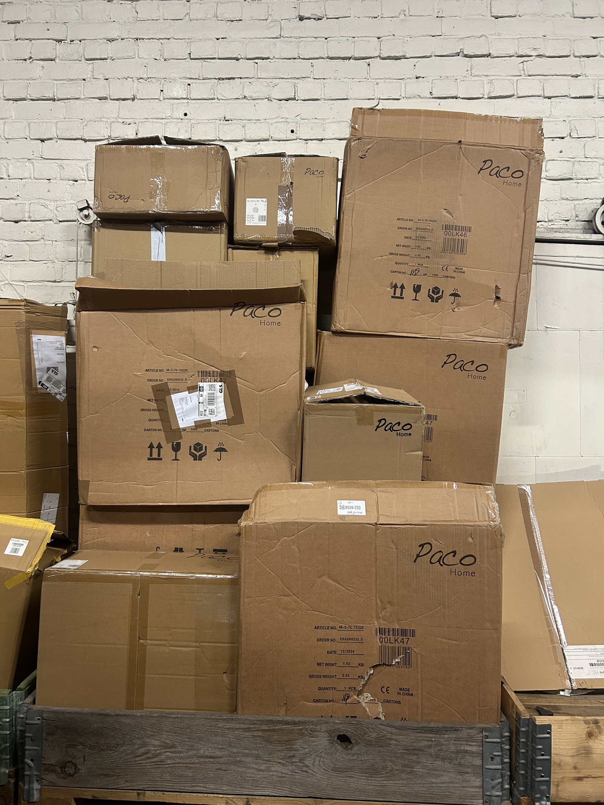 Partij design lampen Paco Home