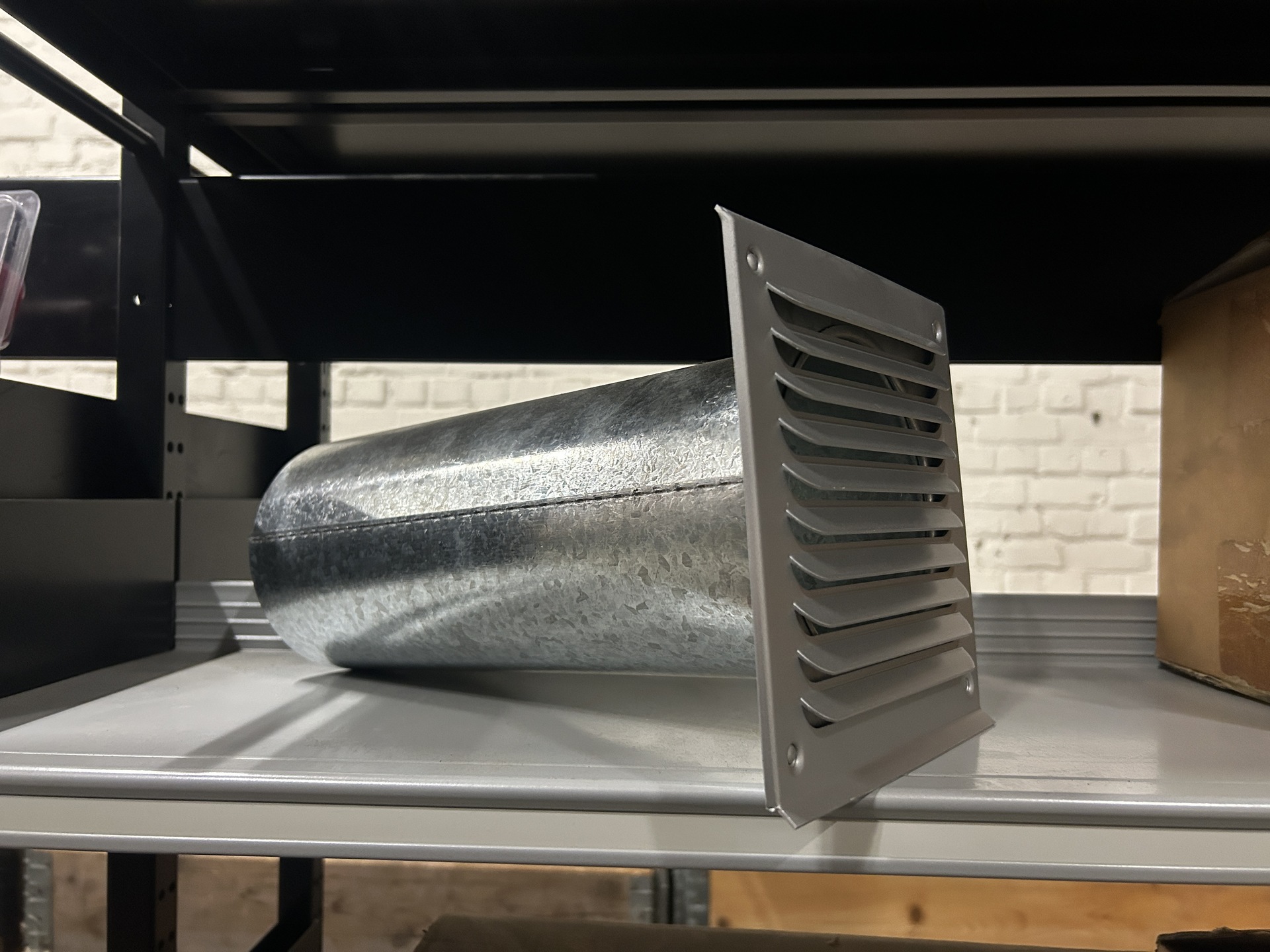 Ca. 12x Wanddoos, doorvoeropening voor afzuigkap TELESKOP, TM125