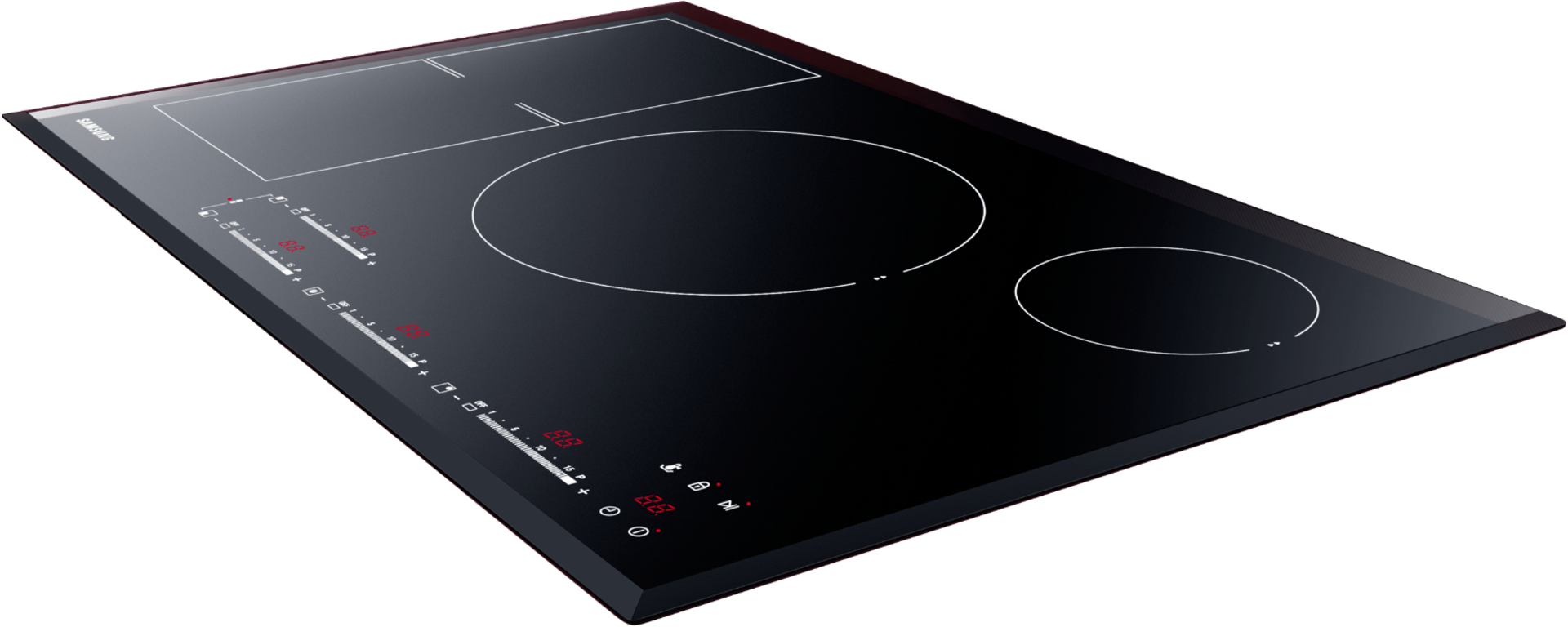 Inductie kookplaat, Samsung, NZ84F7NC6AB, Zwart