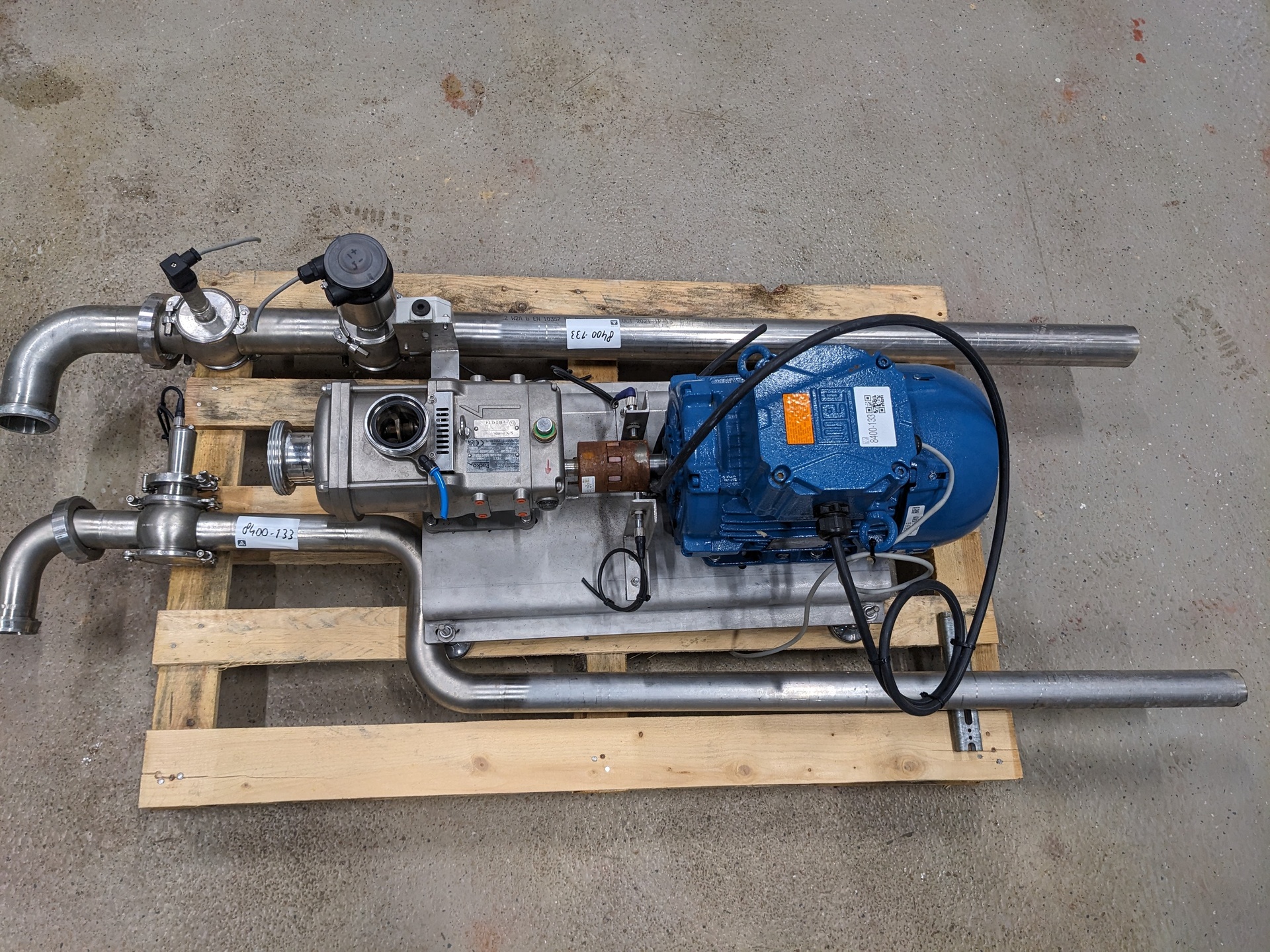 Atex pomp, Packo, ZS / 113 / 404, blauw, 2024