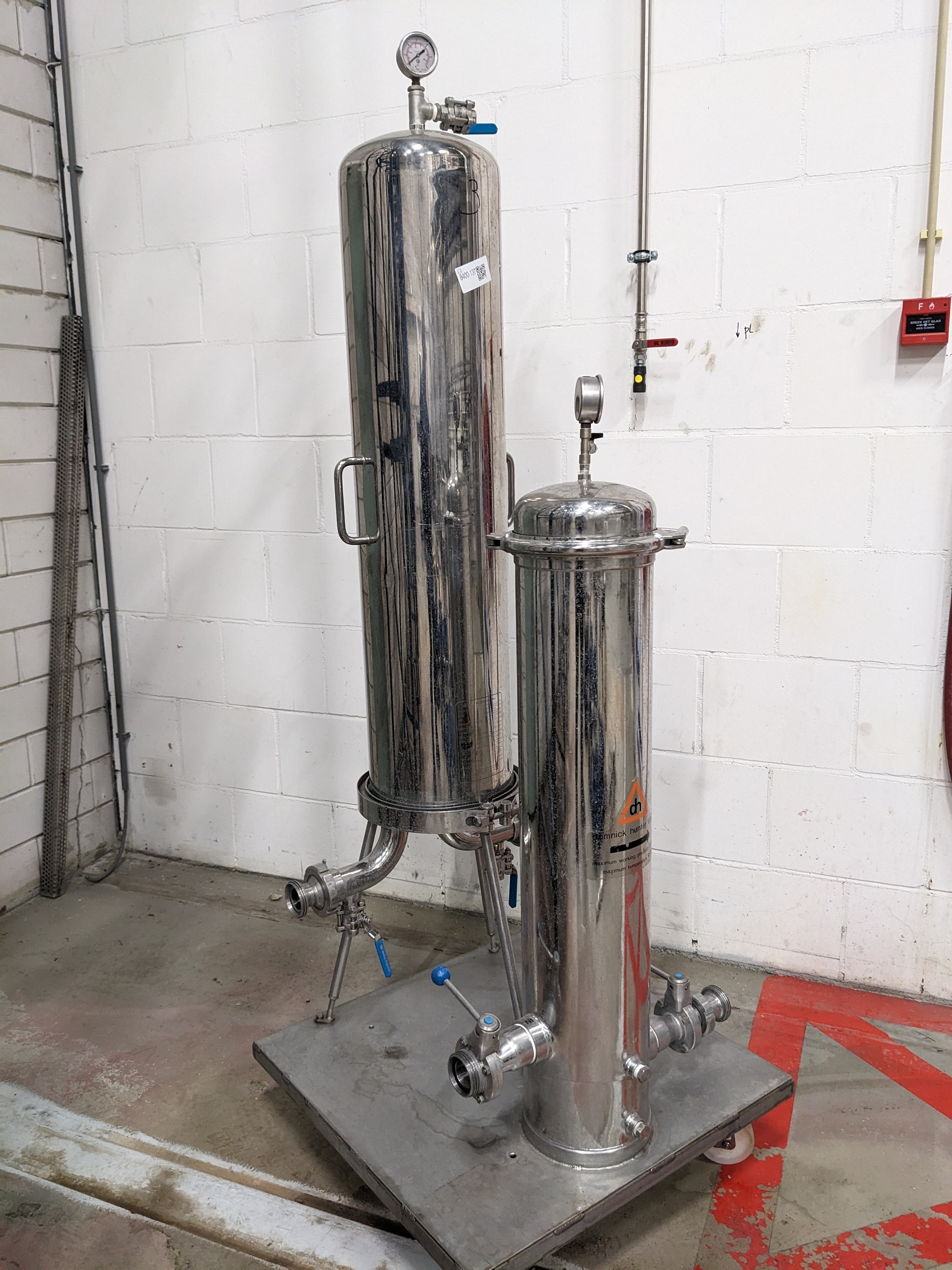 2x Kaarsfilter, AVT / Domnick Hunter, FS 084 / , 2005