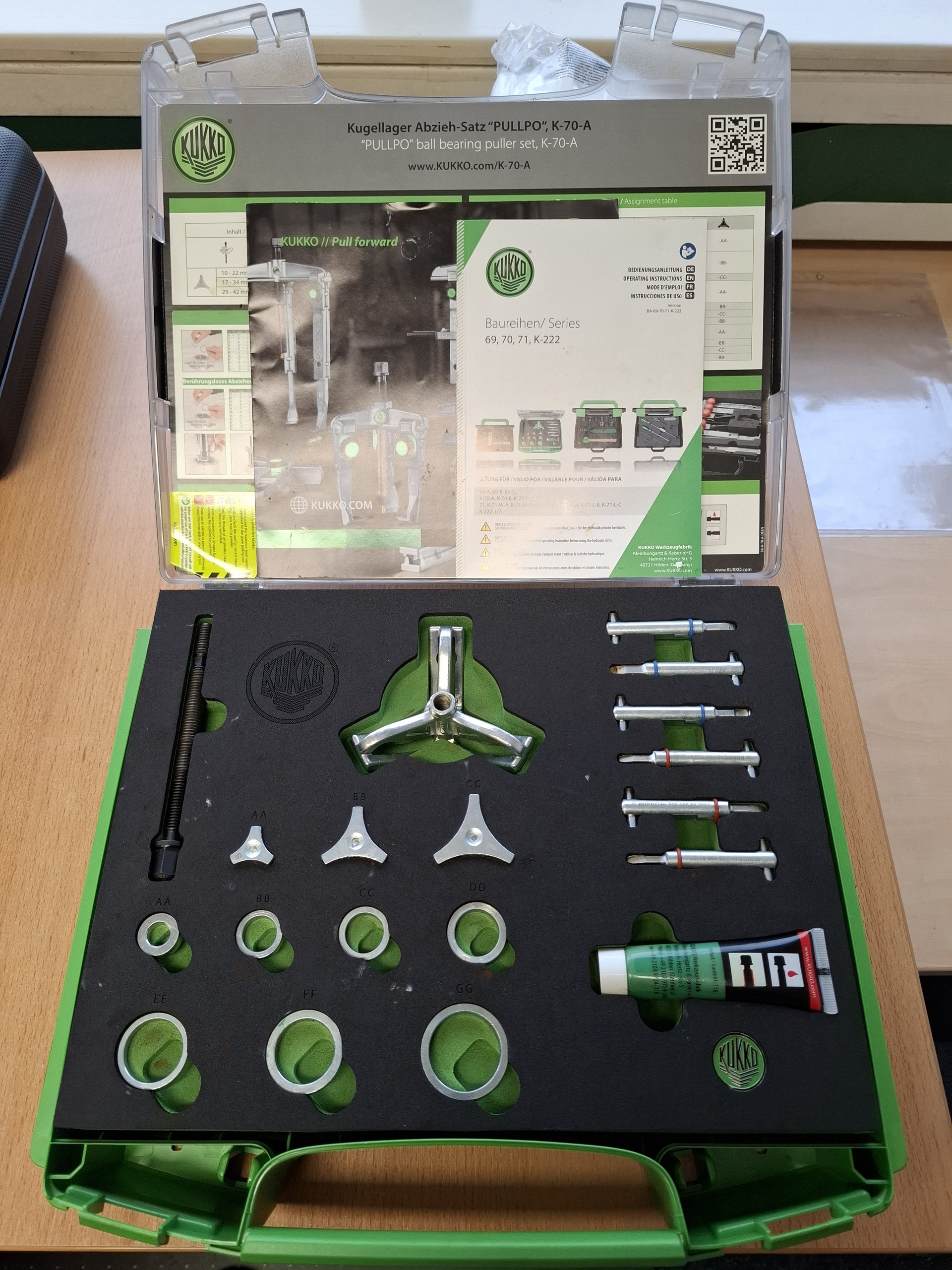 Kogellagertrekker Kukko, K-70-A