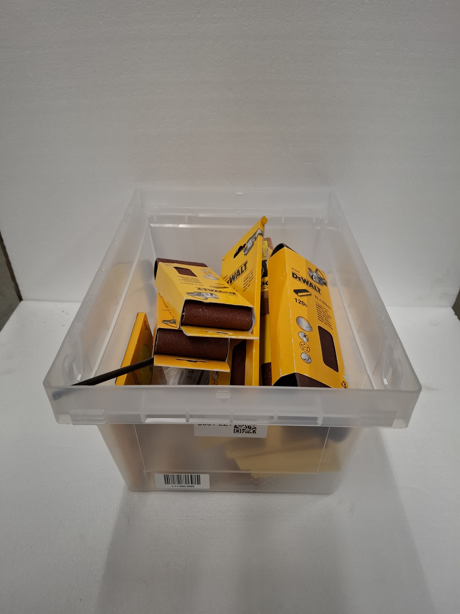 DeWALT surprise box wvp ong. € 175,-, DeWALT