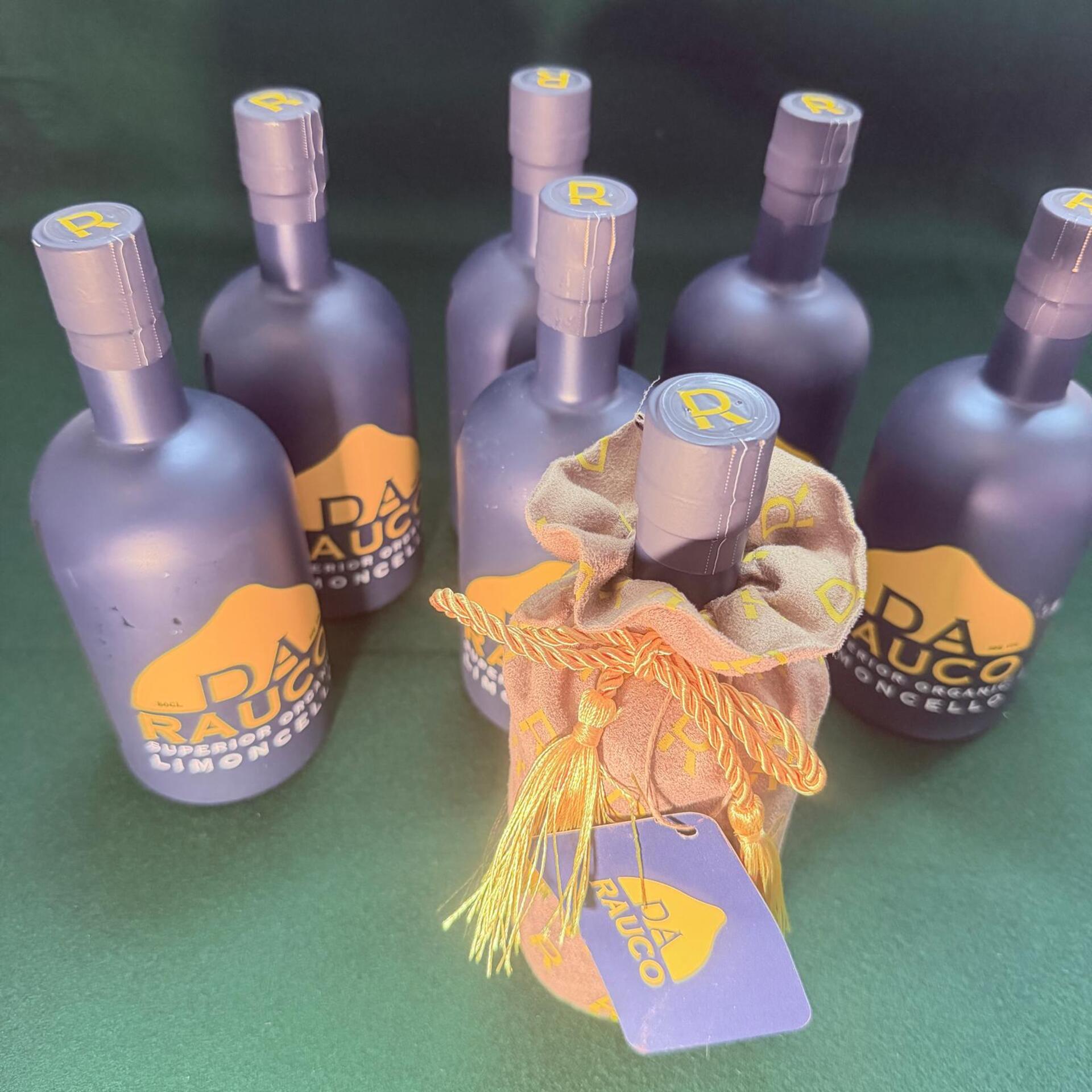 7 x Biologische Limoncello 0.5L Da Raucho