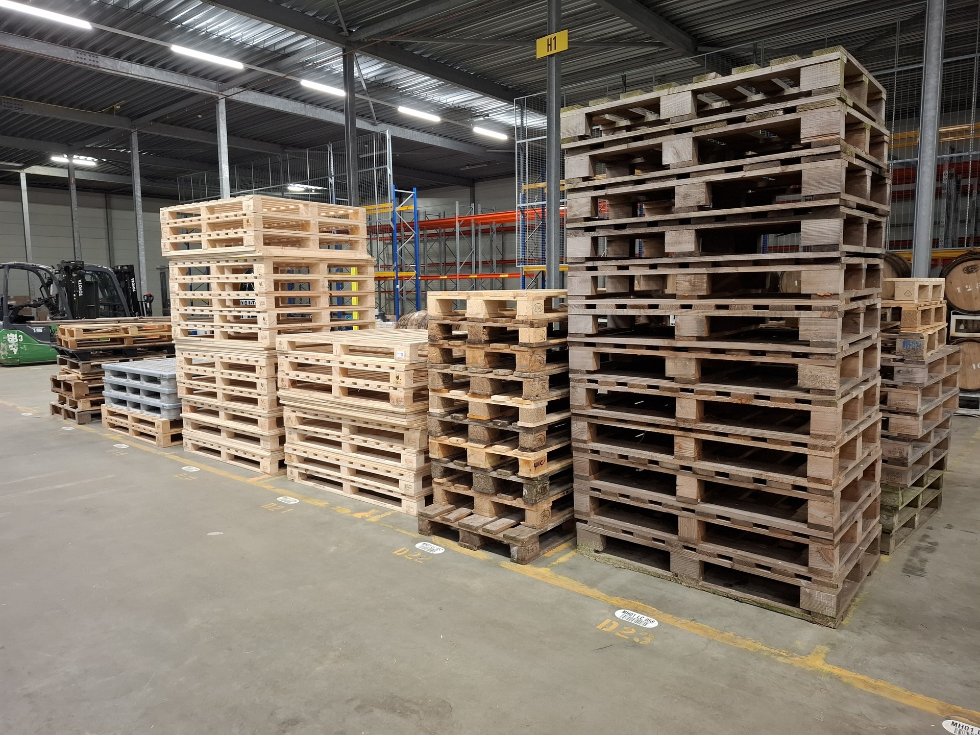 Partij pallets