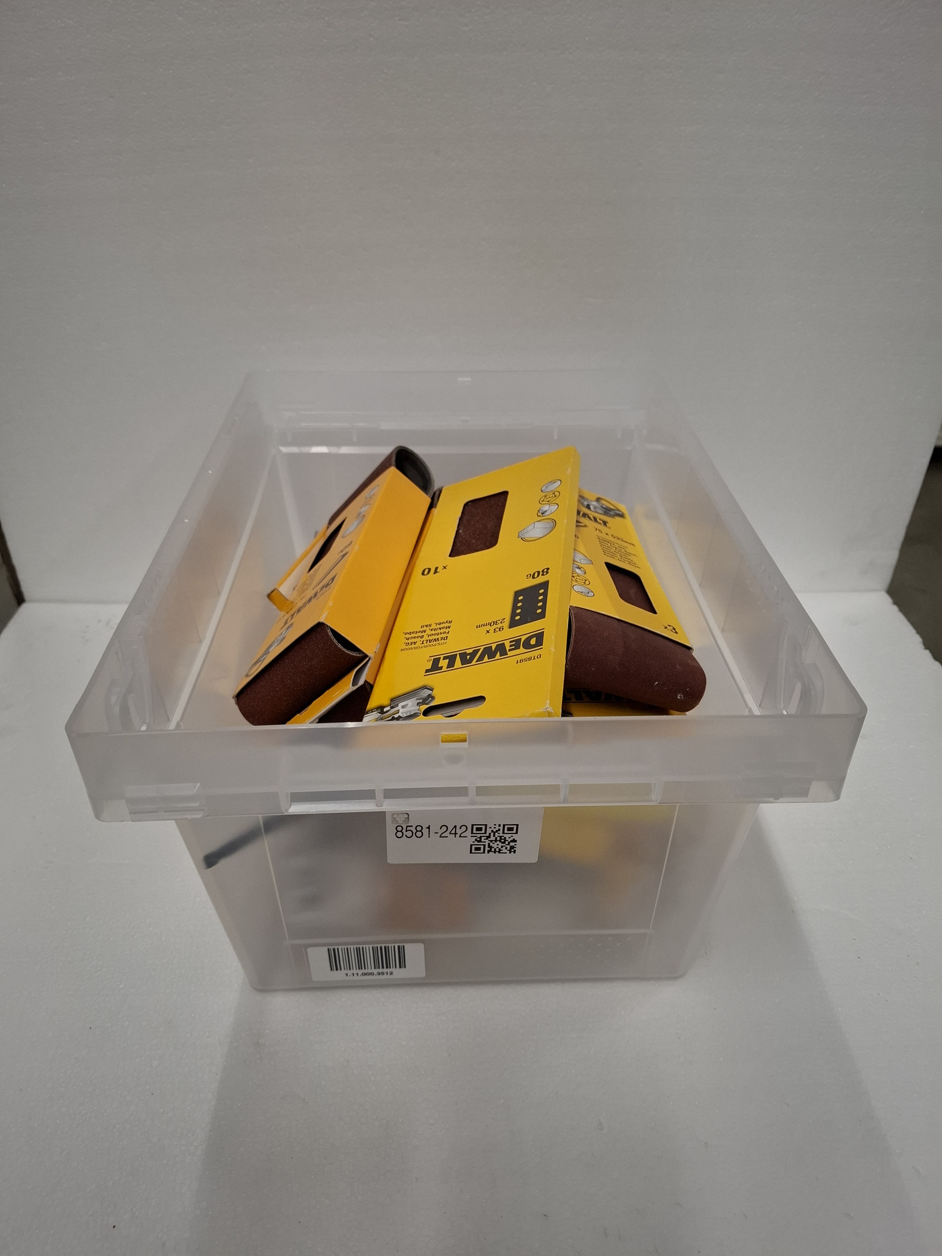 DeWALT surprise box wvp ong. € 175,-, DeWALT