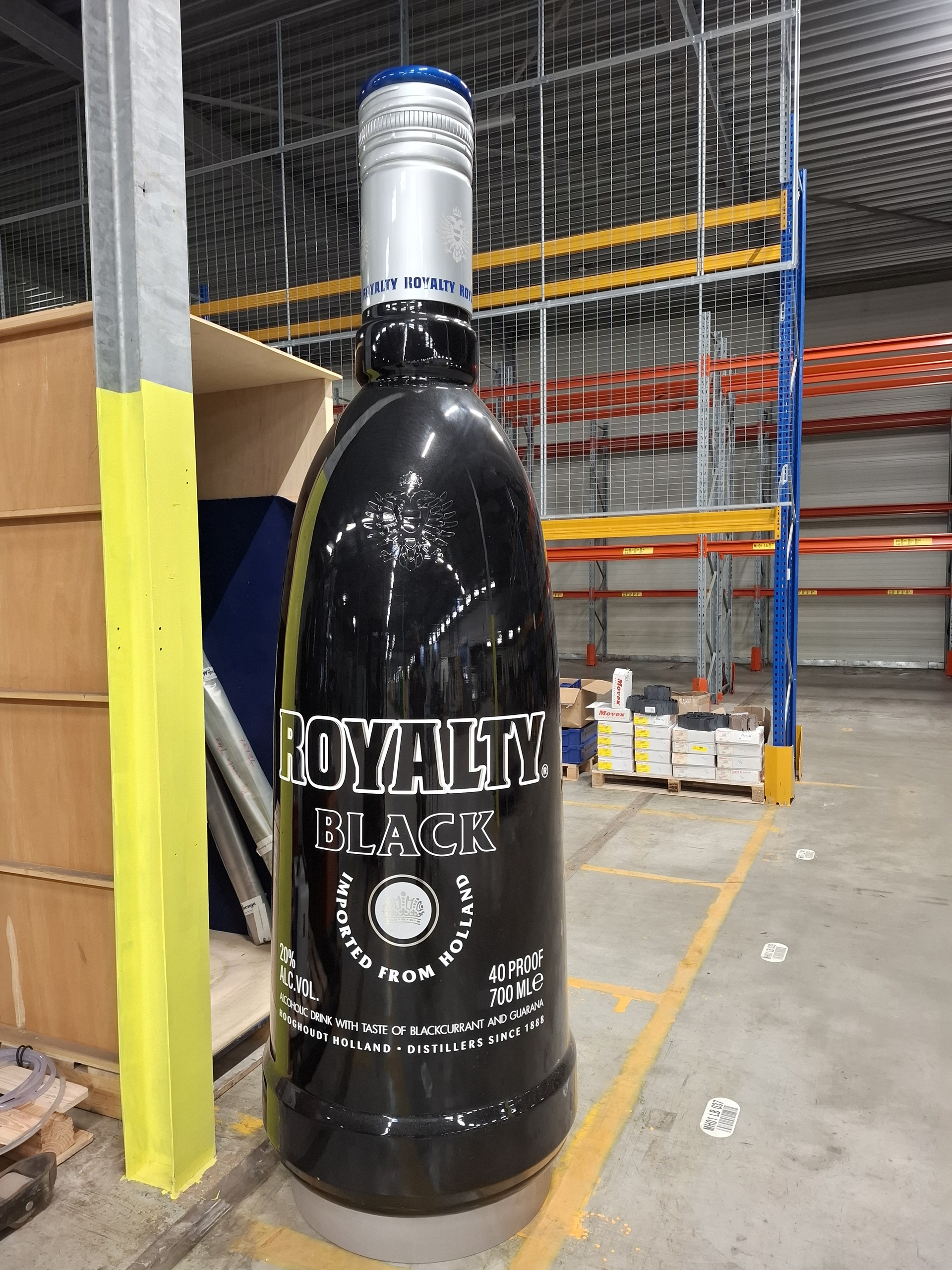 Reclamezuil ‘Royalty Black’