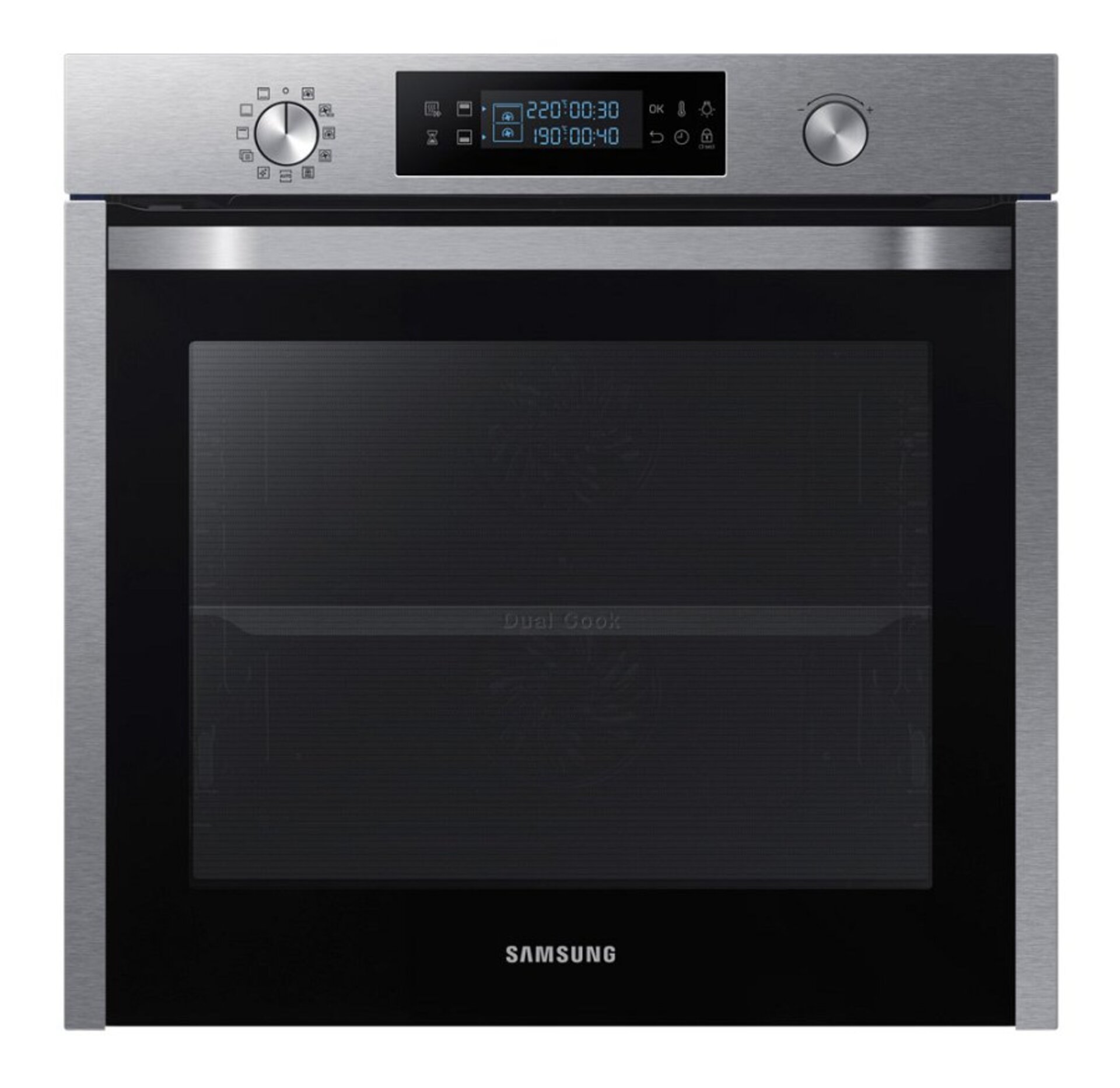 Dual Cook oven, Samsung, NV75K5571RS, RVS