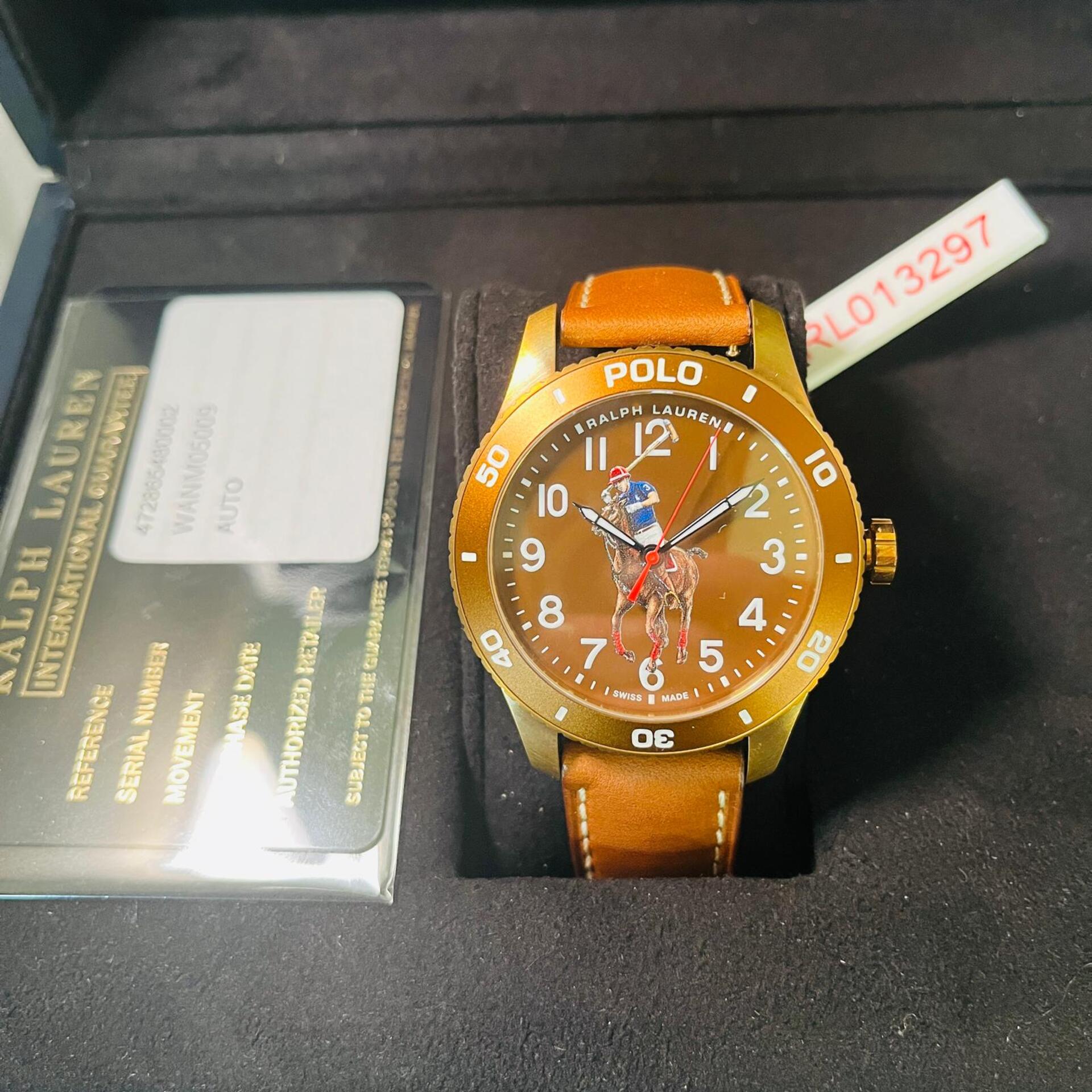 Polo Ralph Lauren herenhorloge – ”The Polo Player” – Full set
