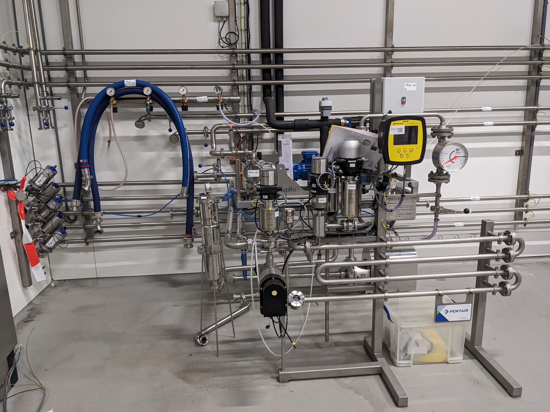 Carboniser opstelling, Pentair, C CR DN025, 2021