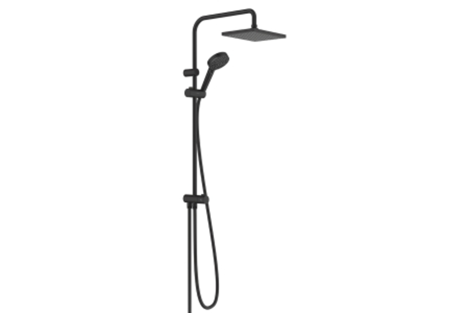 Rainshower set Vernis Shape , Hansgrohe, 26282670, Mat zwart