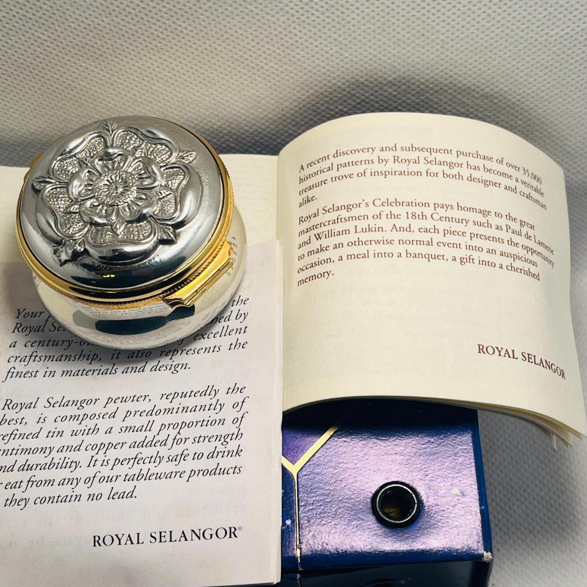 Sieraden doos – Royal Selangor – Tudor rose