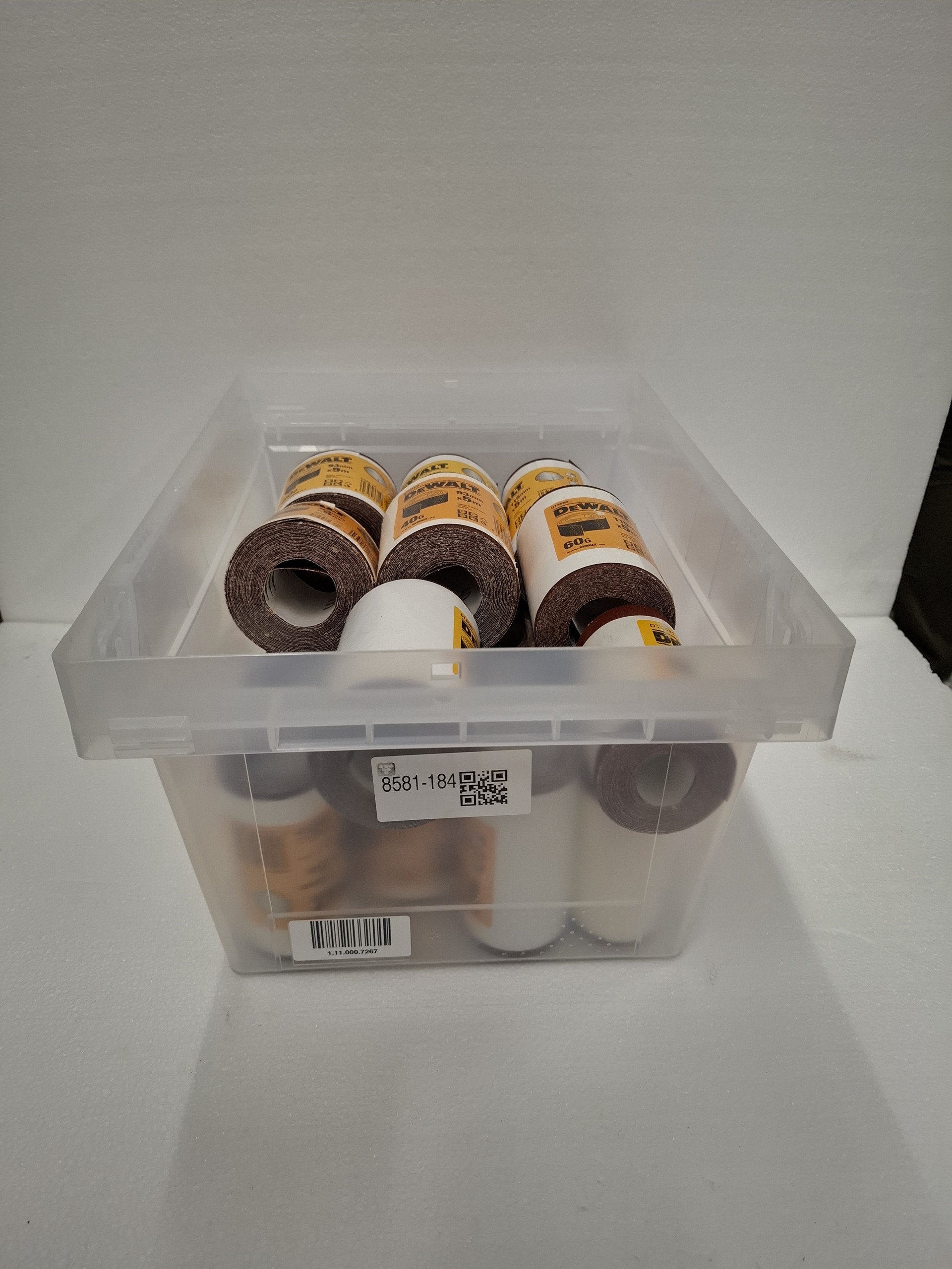 Schuurband op rol assorti wvp ong € 125,-, DeWALT