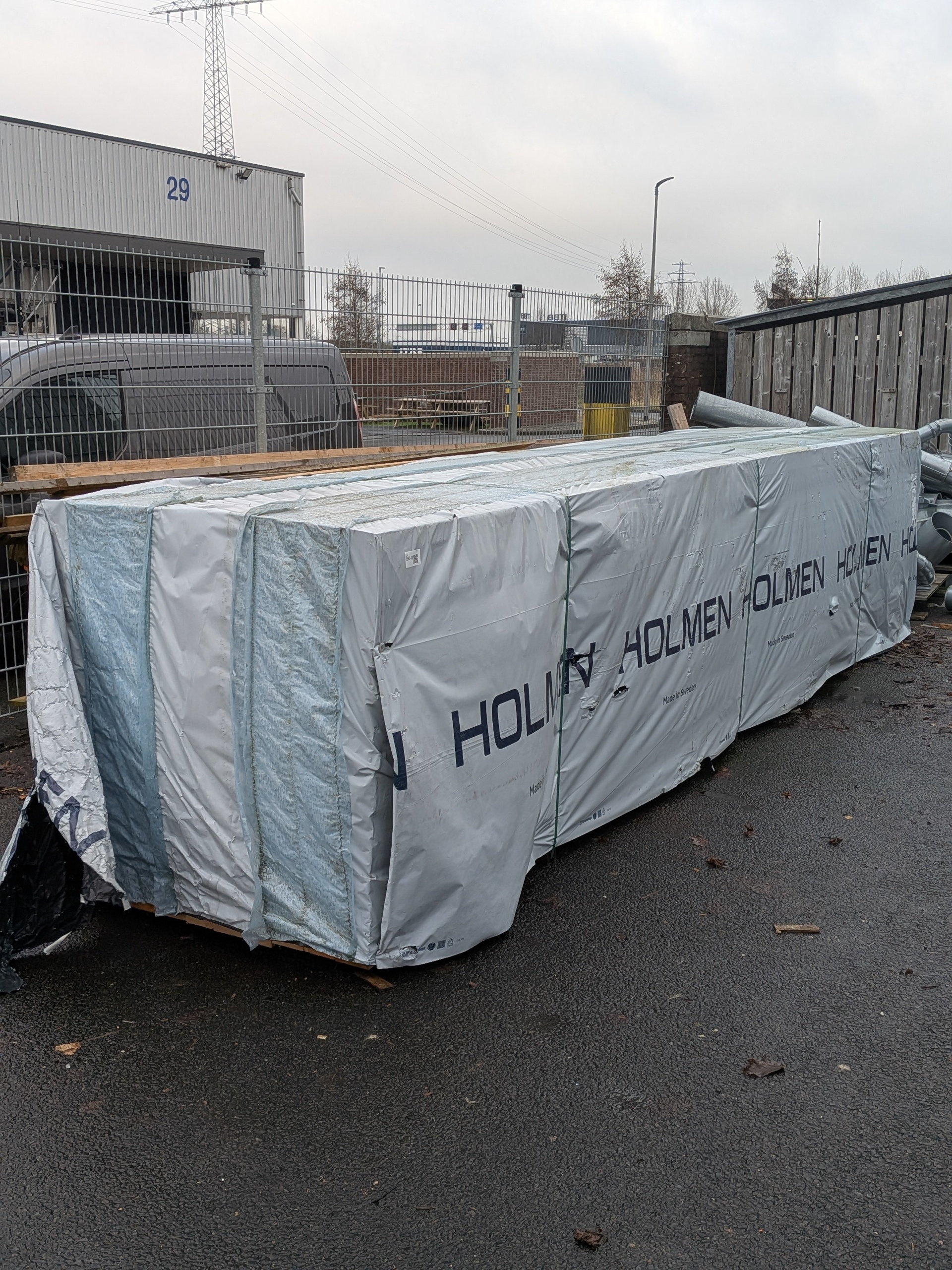 Ca. 528x Vuren ruw 22x100x5400 holmen