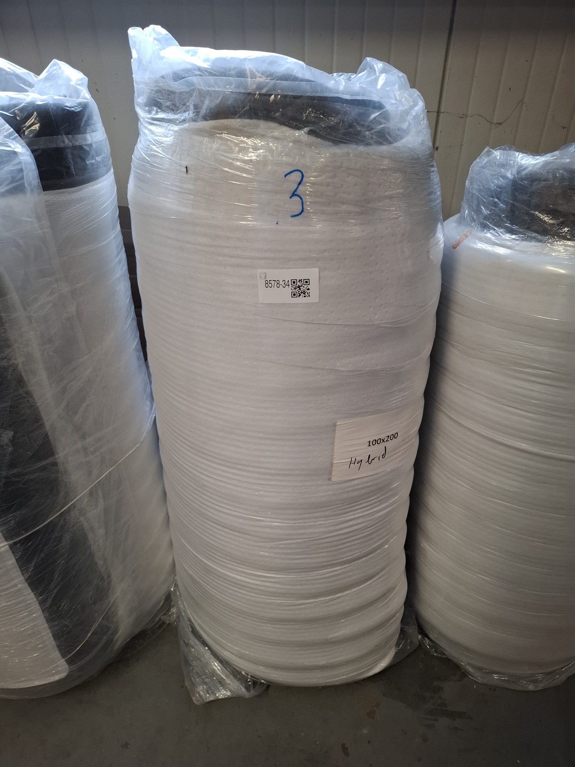 Matras, Emma, Hybrid – 100×200, Wit