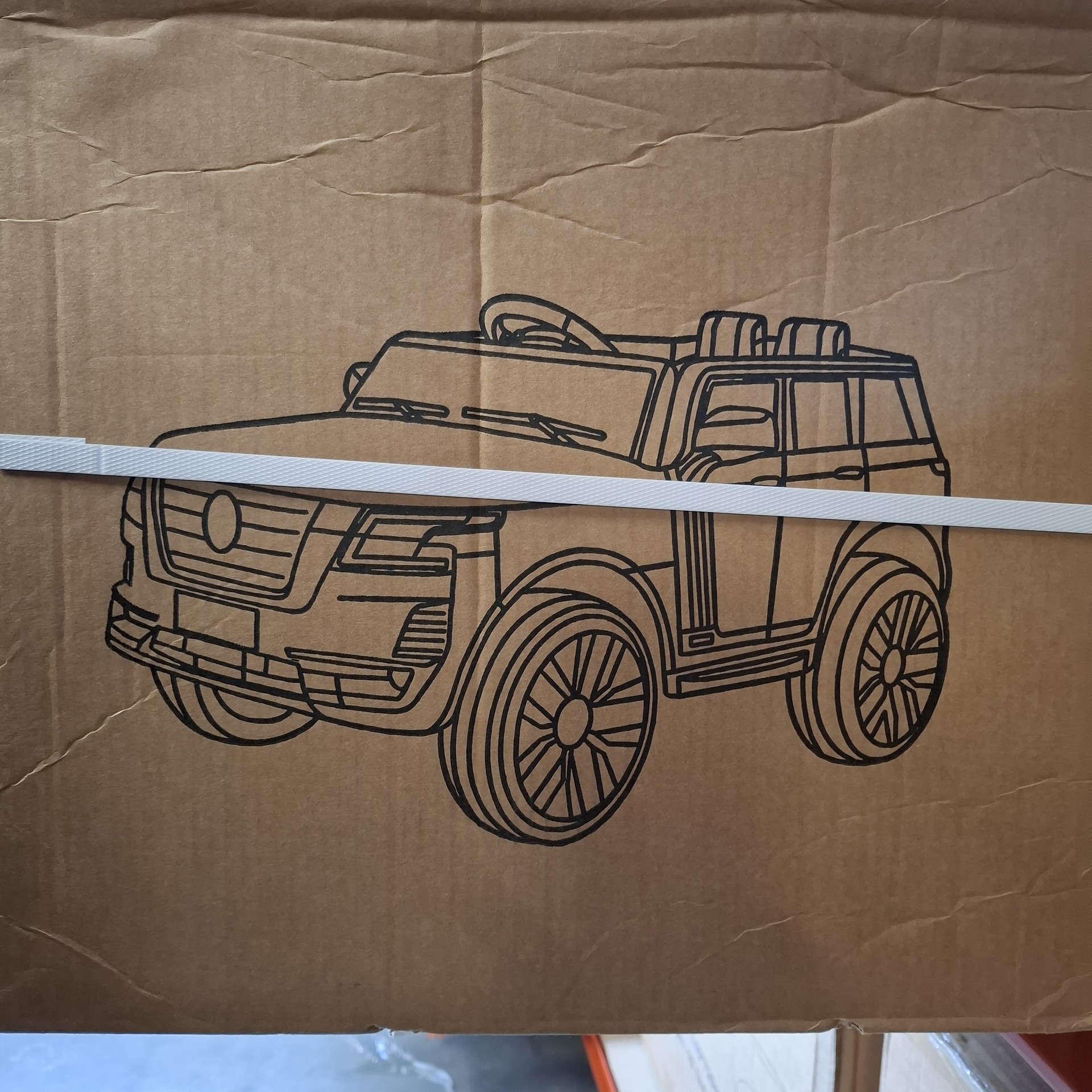 Elektrische kinderauto, Rood, 2025