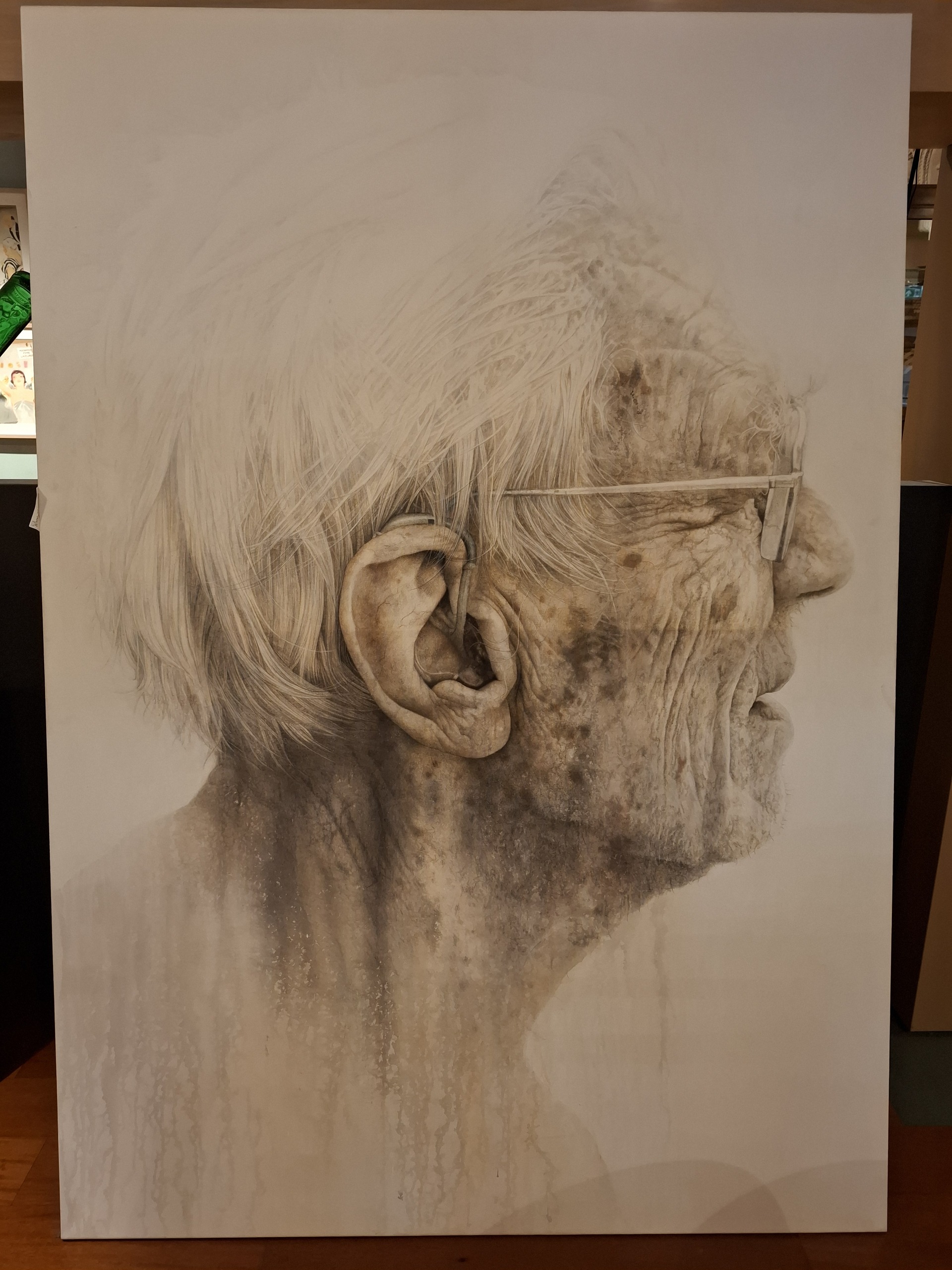 Levensecht schilderwerk van kunstenaar Annemarie Busschers Ten Boer: