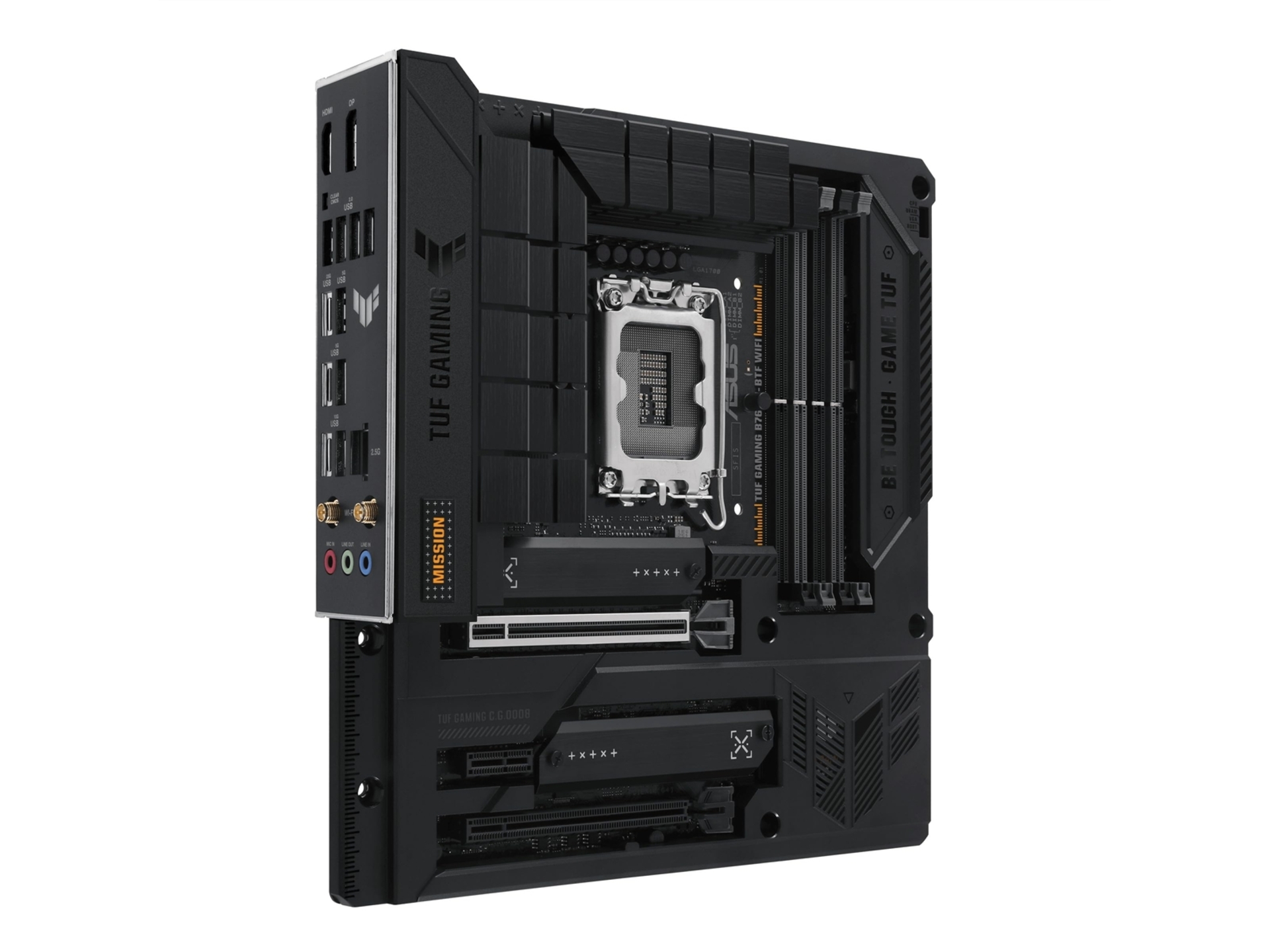 Asus TUF Gaming B760M-BTF WIFI Moederbord Micro-ATX Intel B760 Socket