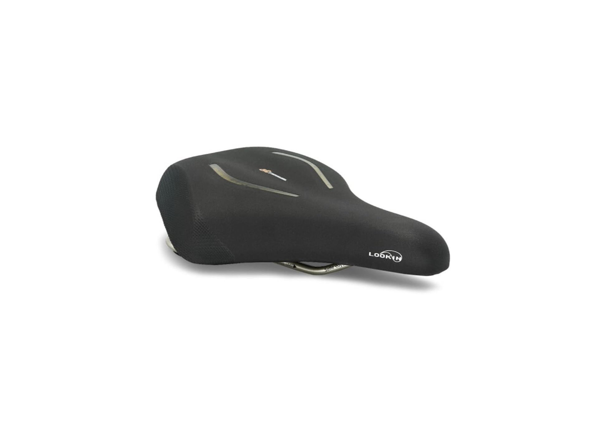 Selle Royal Lookin Evo Relaxed Stracciatella Zadel Zwart