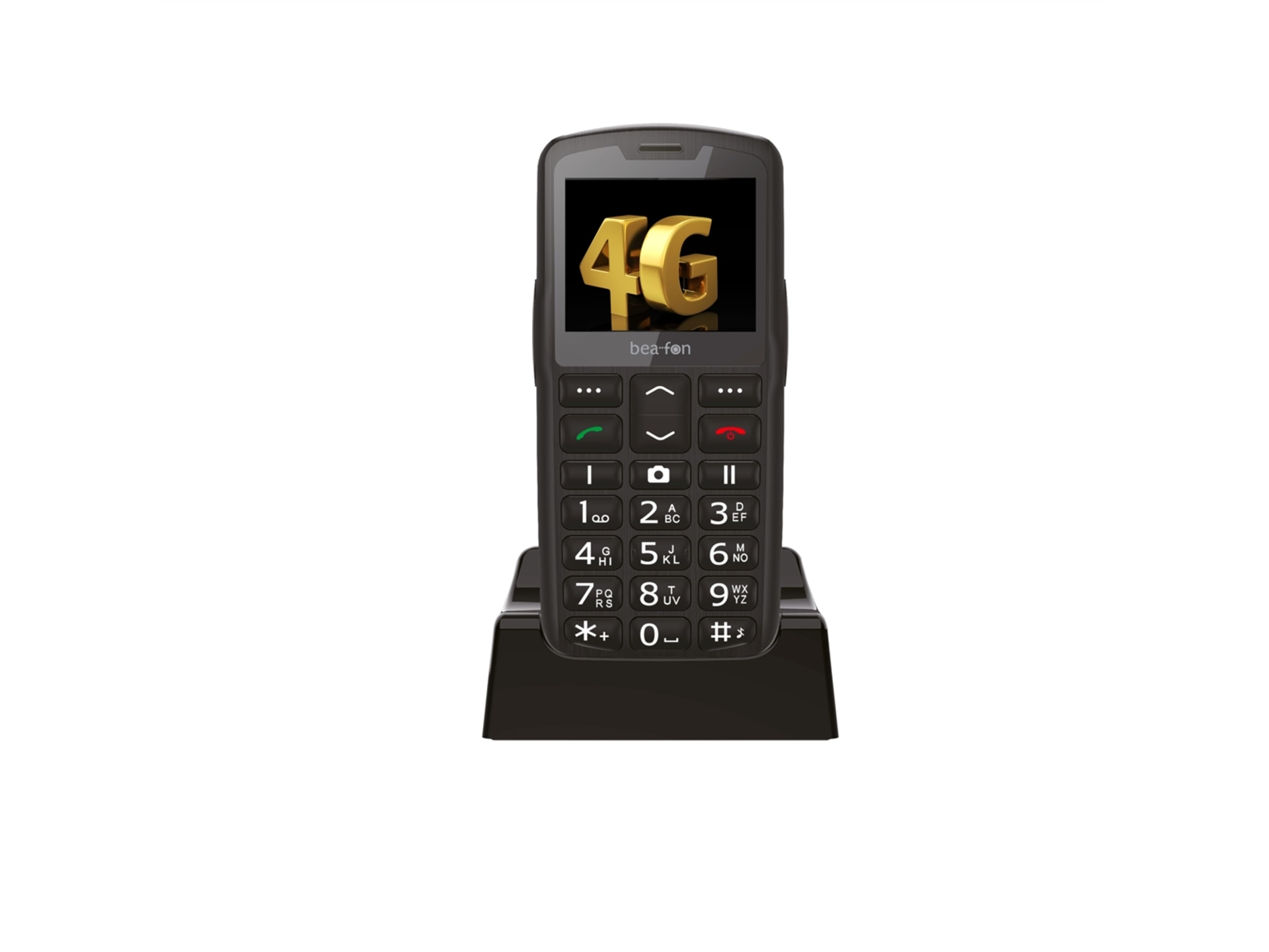 Beafon SL260 4G GSM Telefoon voor senioren Zwart