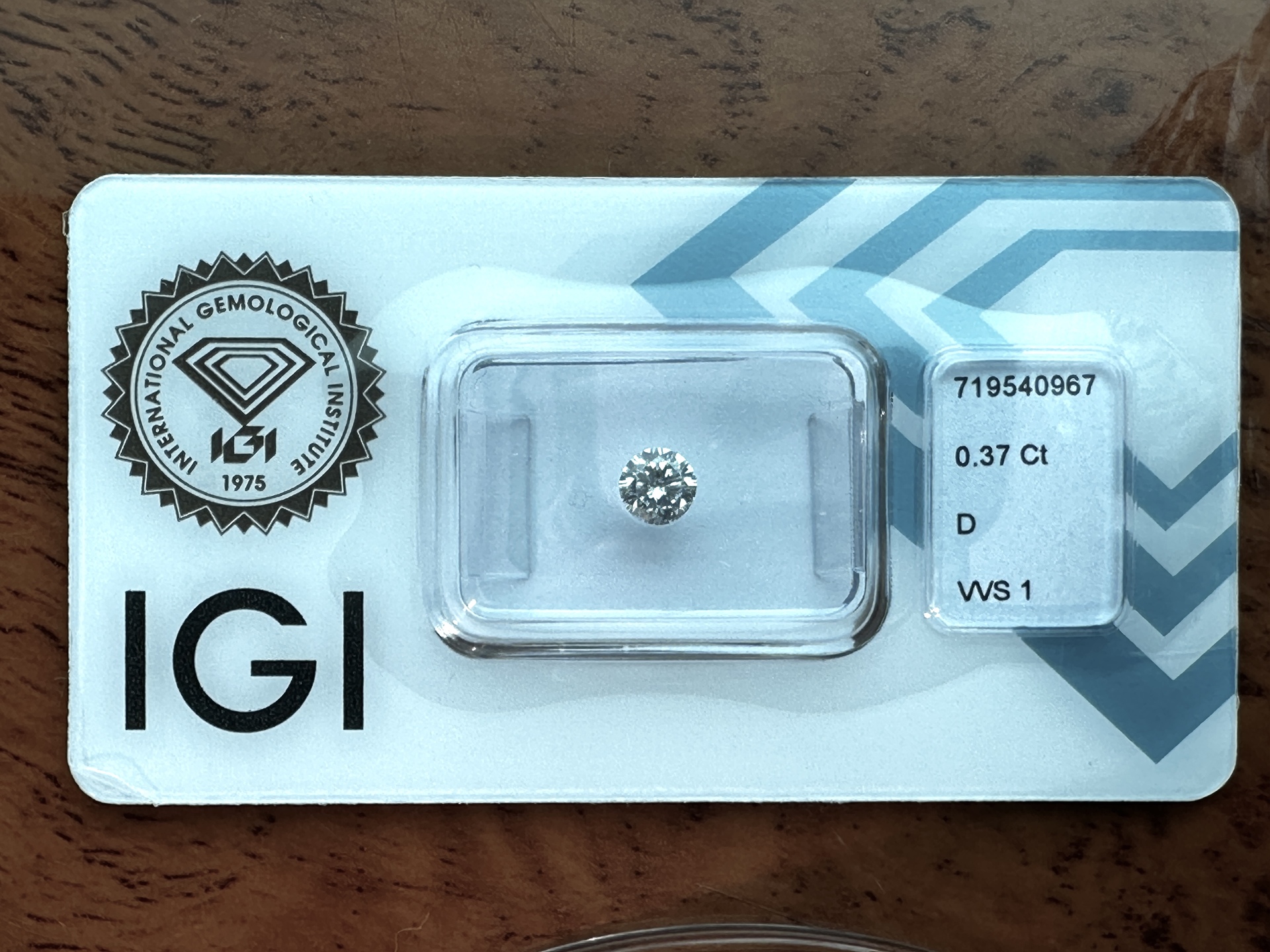 Diamant – 0.37 carat natuurlijke Starcut Briljant geslepen diamant (ge