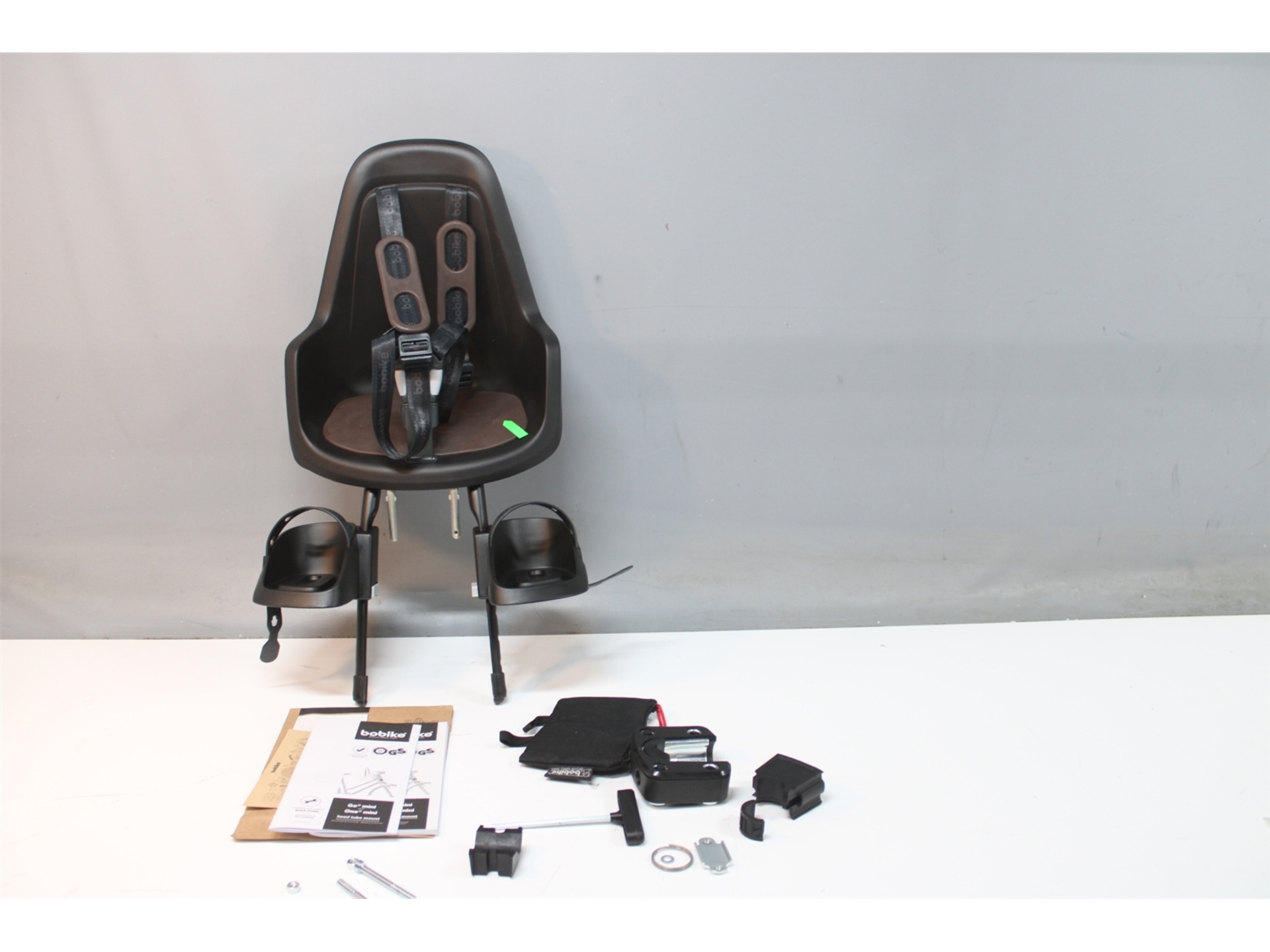 Bobike ONE mini ECO duurzaam voorzitje Zwart