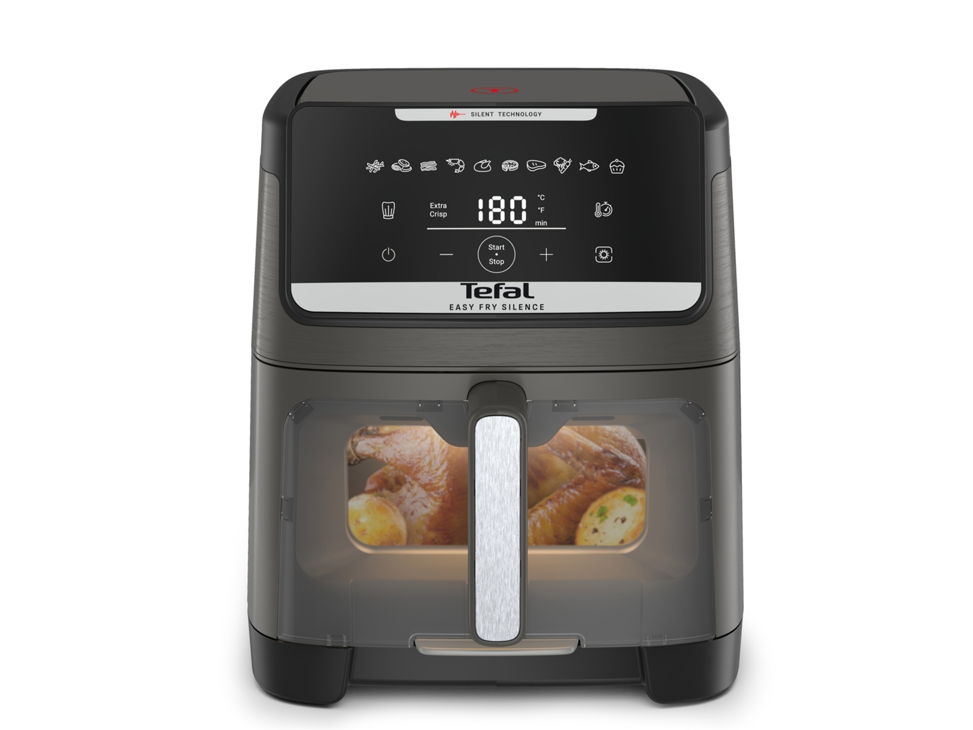 Tefal Easy Fry Silence XXL EY846H Airfryer XXL 7L 1700W