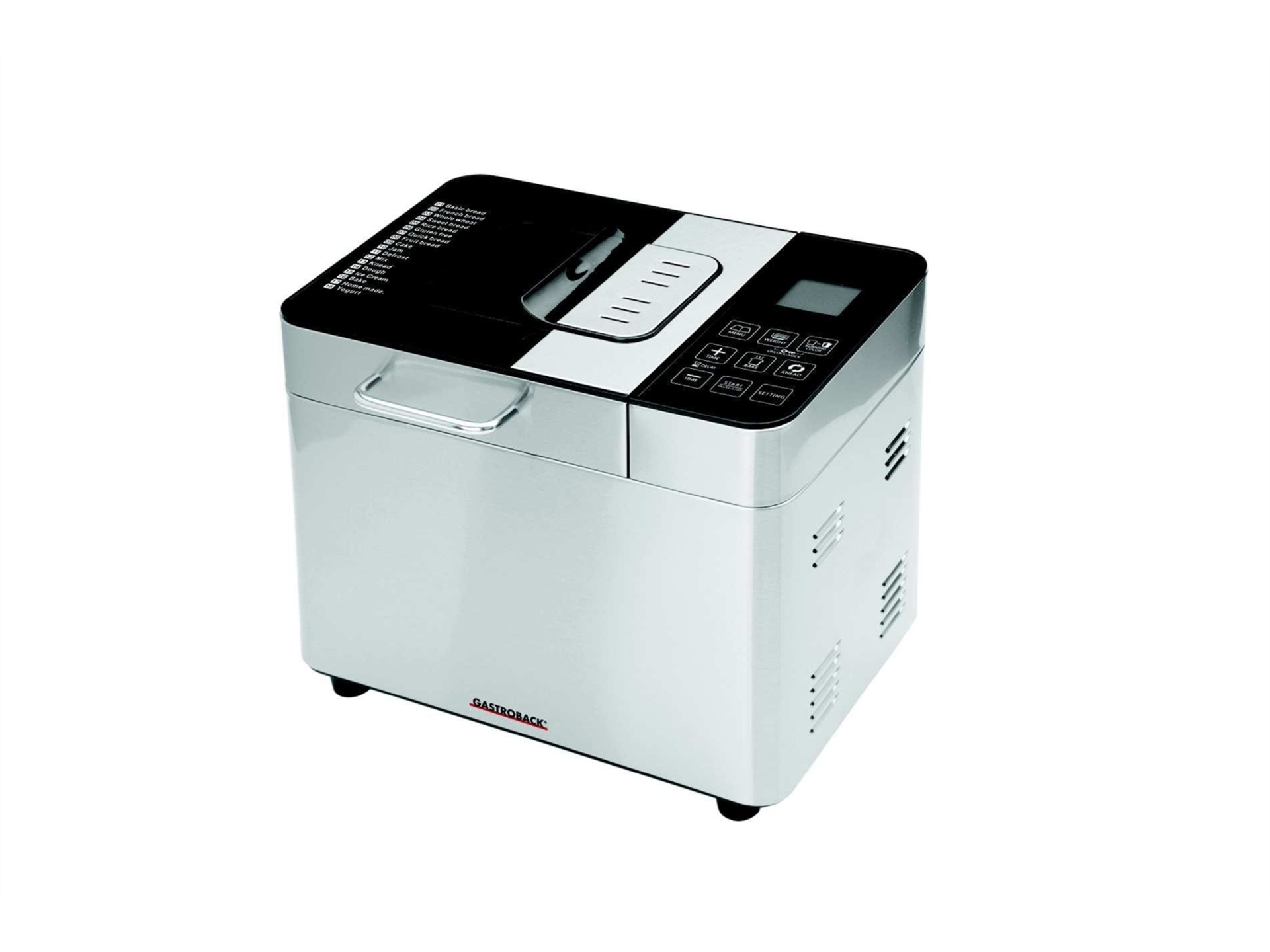 Gastroback Design Advanced Broodbakmachine 500 W Zwart, Roestvrij staa