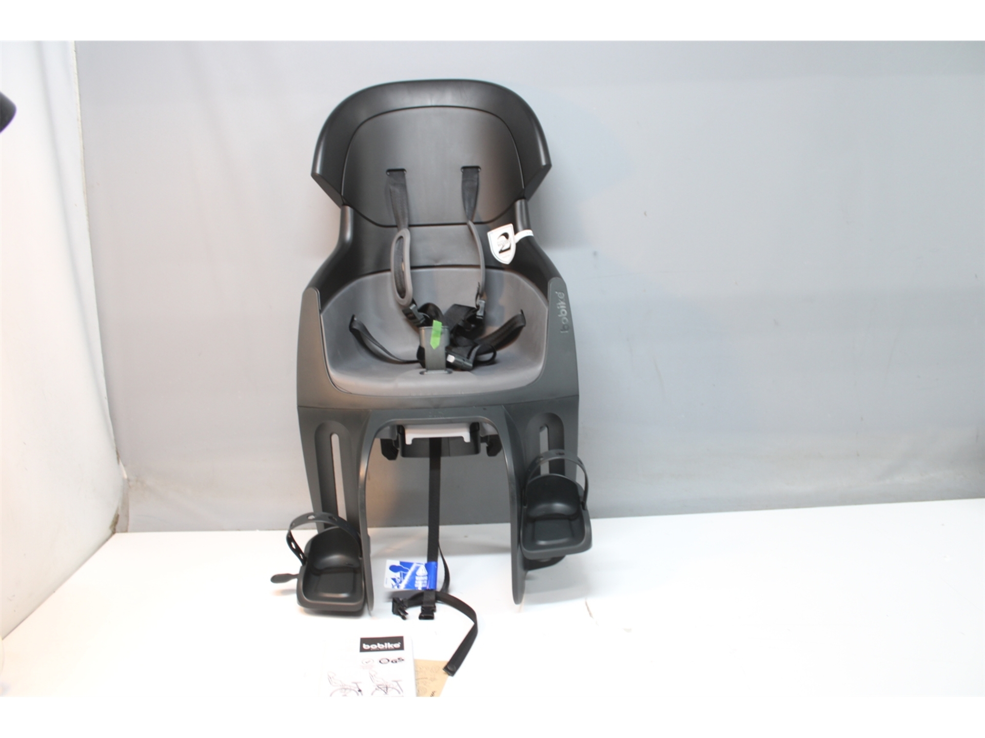 Bobike achterzitje Exclusive Evolve Maxi drager Urban Black