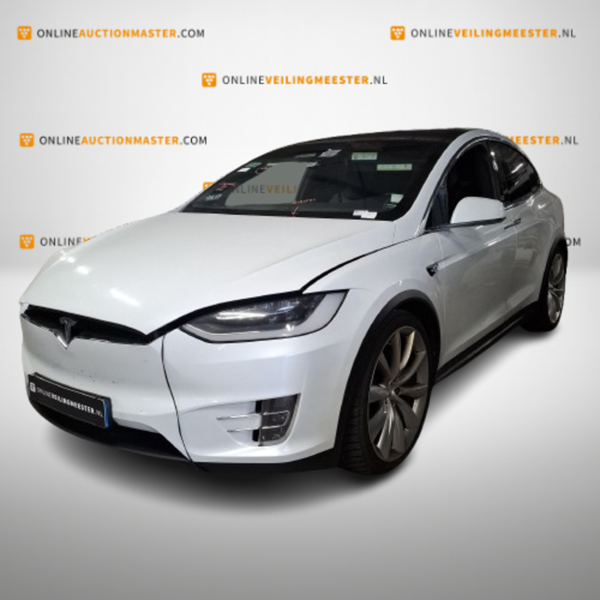 Personenauto, Tesla, Model X, 90D Base 6p., 2017