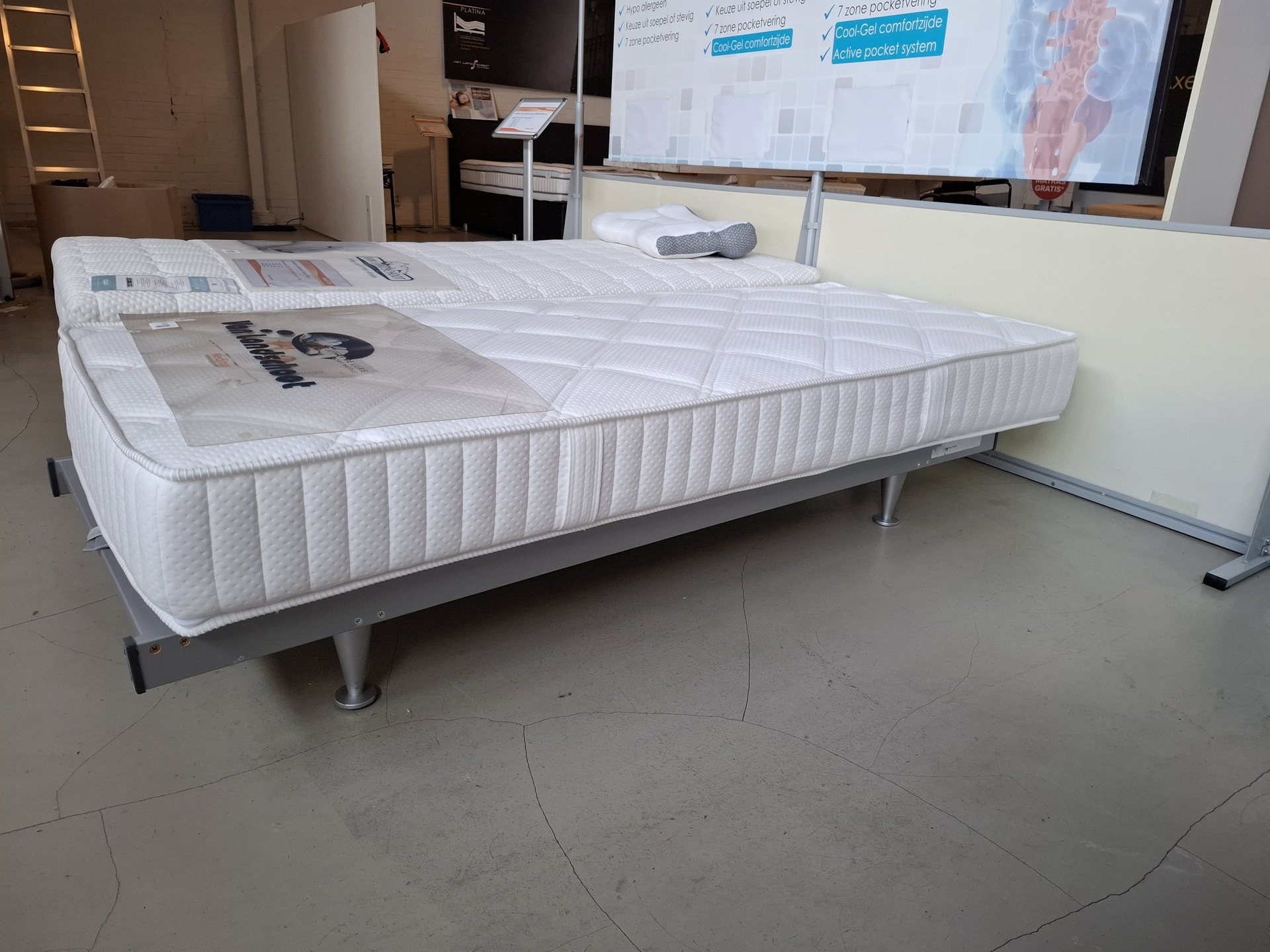 Lattenbodem met matras