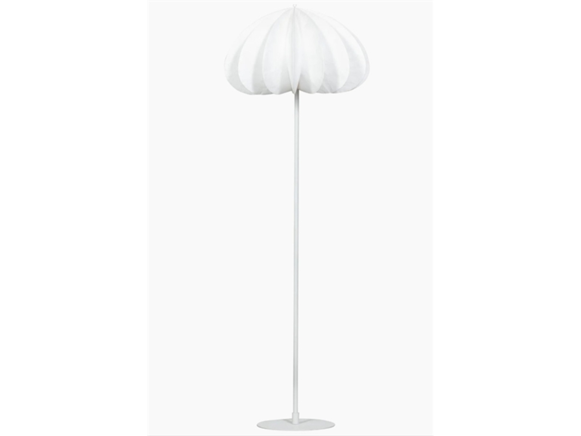 WOOOD Dalia Vloerlamp Papier Wit 150×50 cm