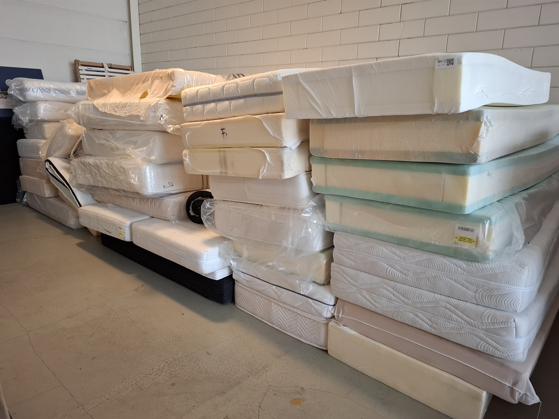 Ca. 32x Diverse matrassen o.a. van Landschoot