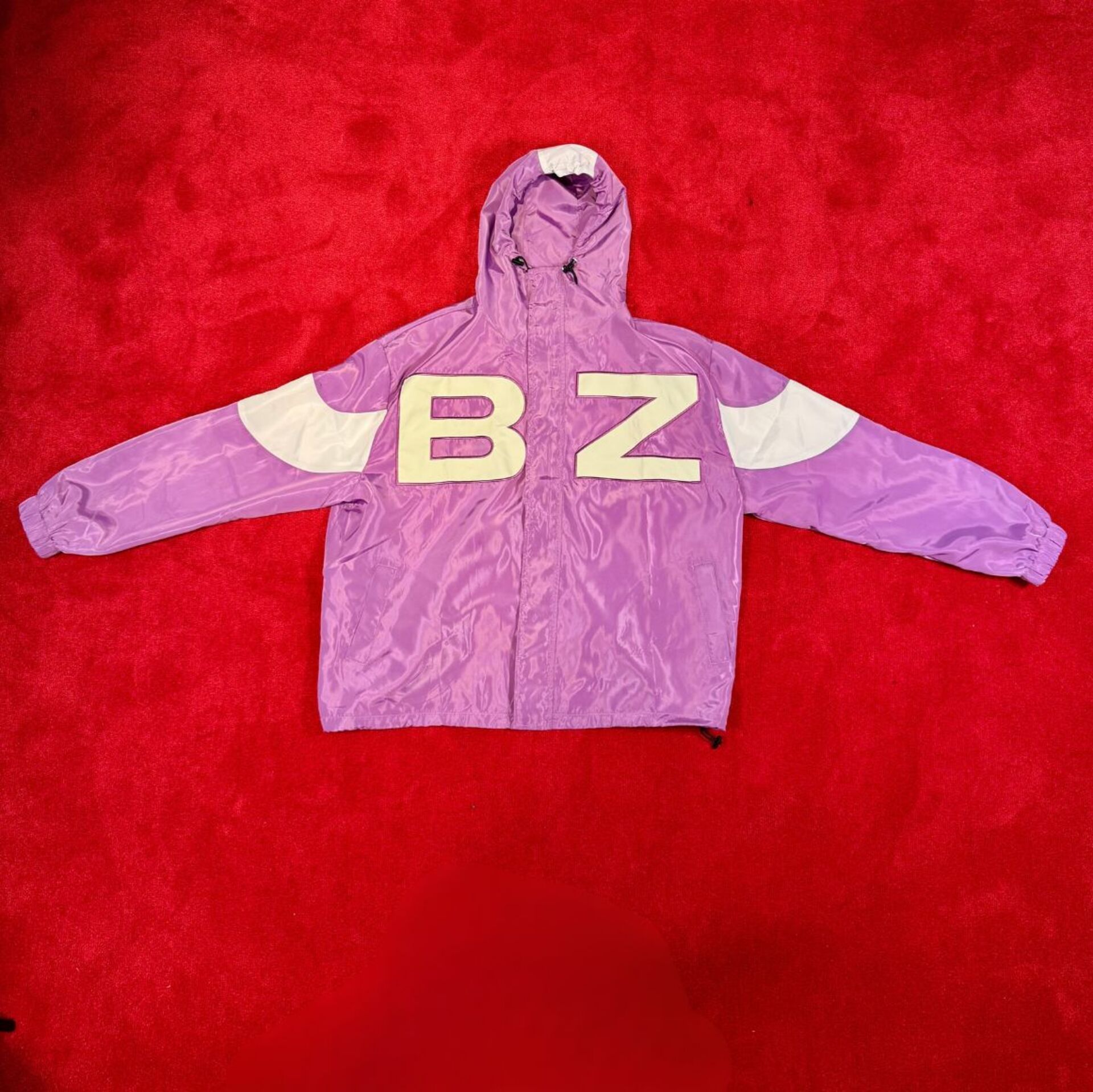 Jas Bankzitters, Ziggo Dome World Tour, paars, Gedragen door Koen van