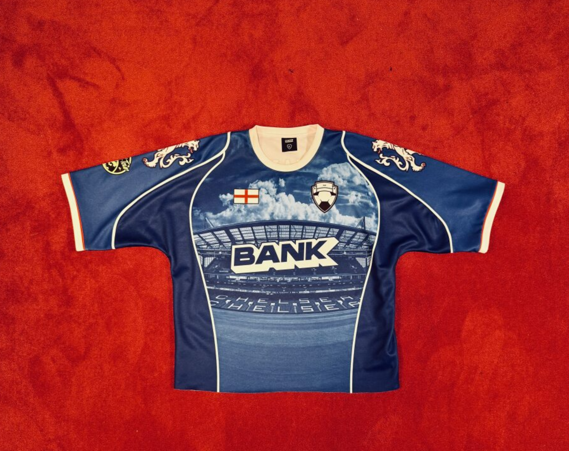 Voetbalshirt, Bankzitters, Ziggo Dome World Tour, Blauw, Gedragen door