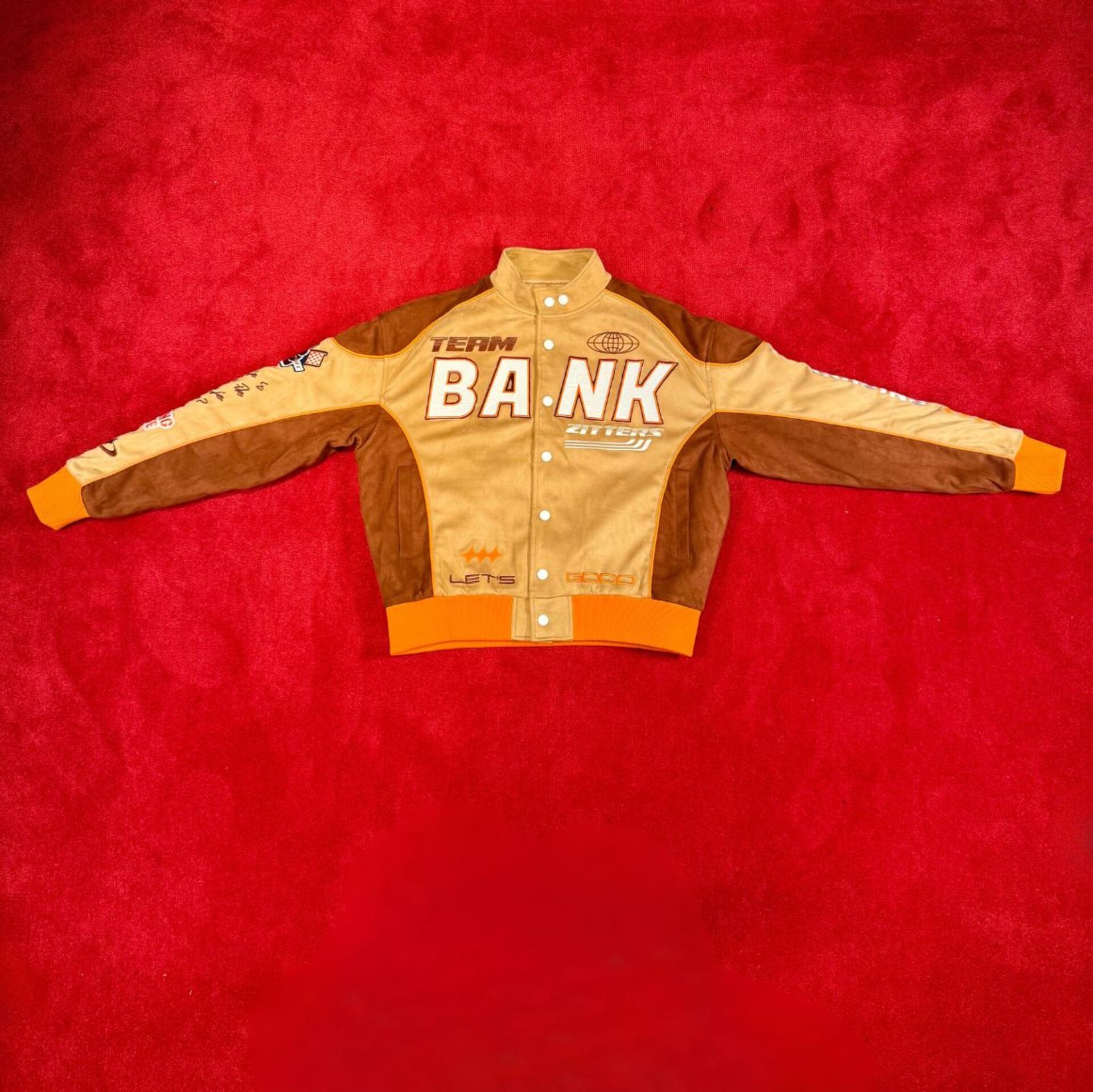 Jas Bankzitters, Ziggo Dome World Tour, beige, Gedragen door Matthyas