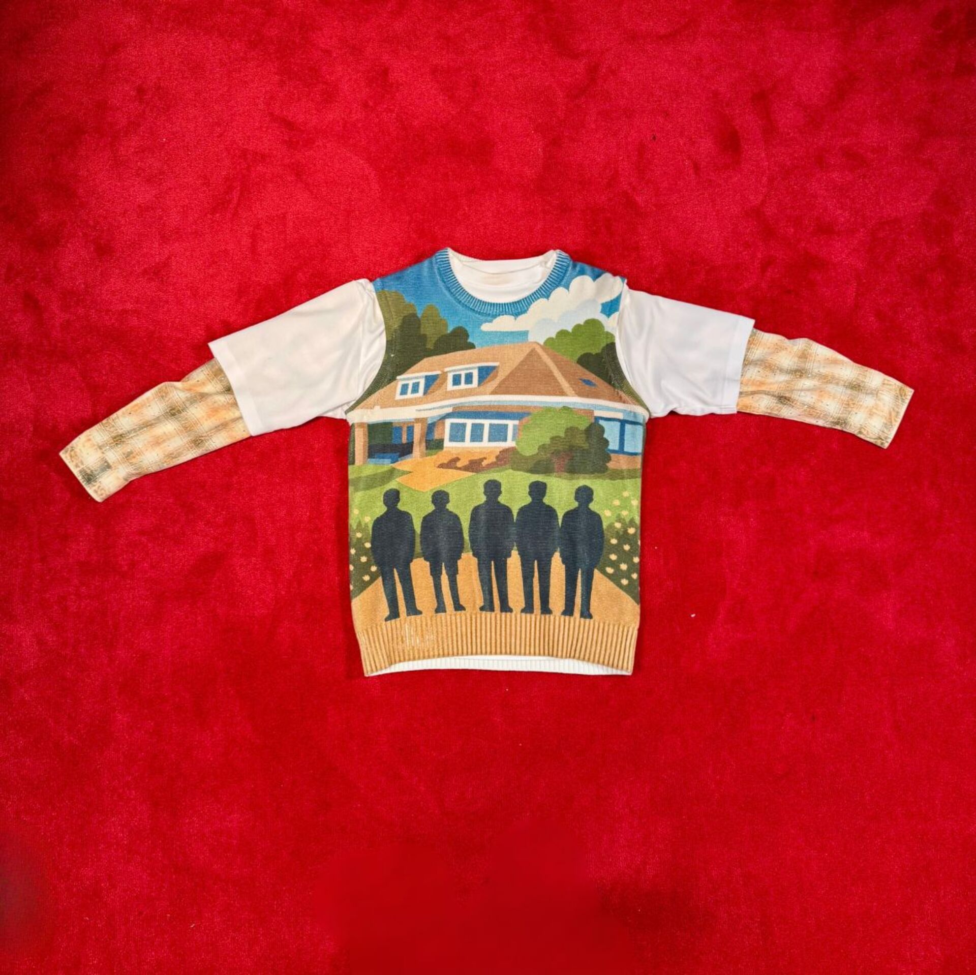 Trui Bankzitters, Ziggo Dome World Tour, multicolor, Gedragen door Koe