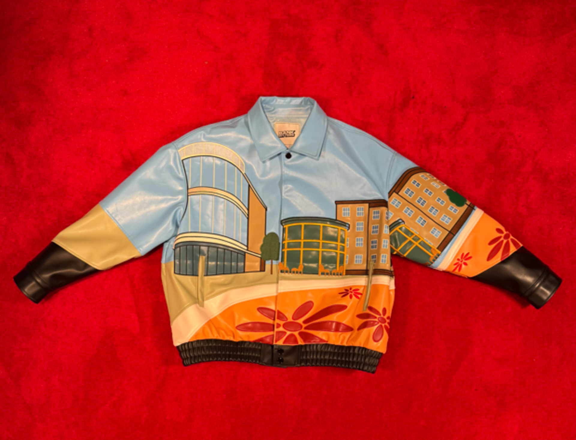 Jas, Bankzitters, Ziggo Dome World Tour, Blauw, Gedragen door Raoul de