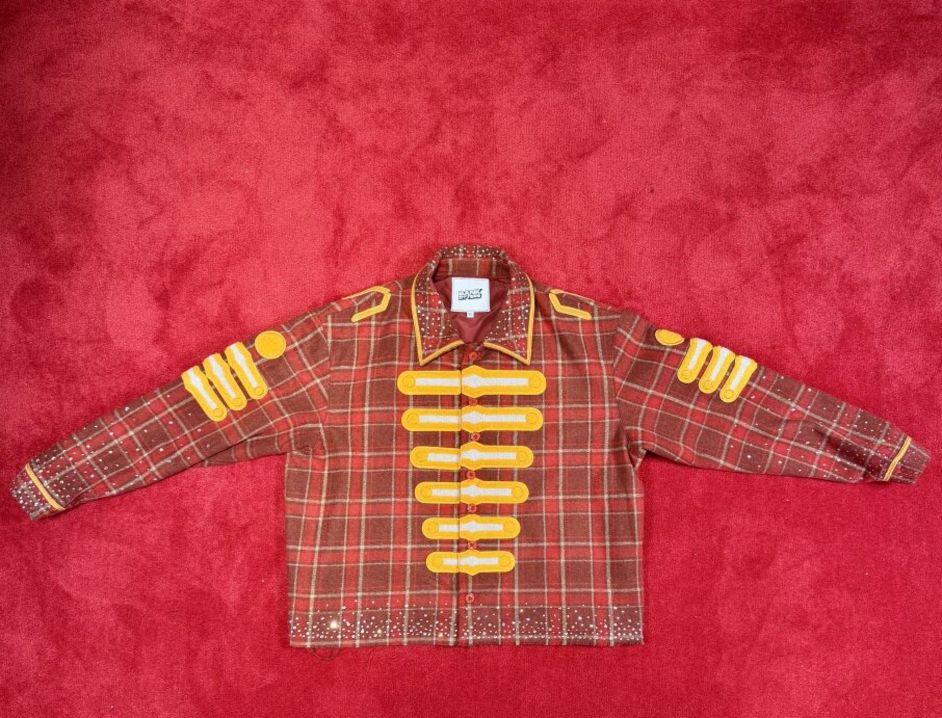 Jas, Bankzitters, Ziggo Dome World Tour, Rood, Gedragen door Russo| ma