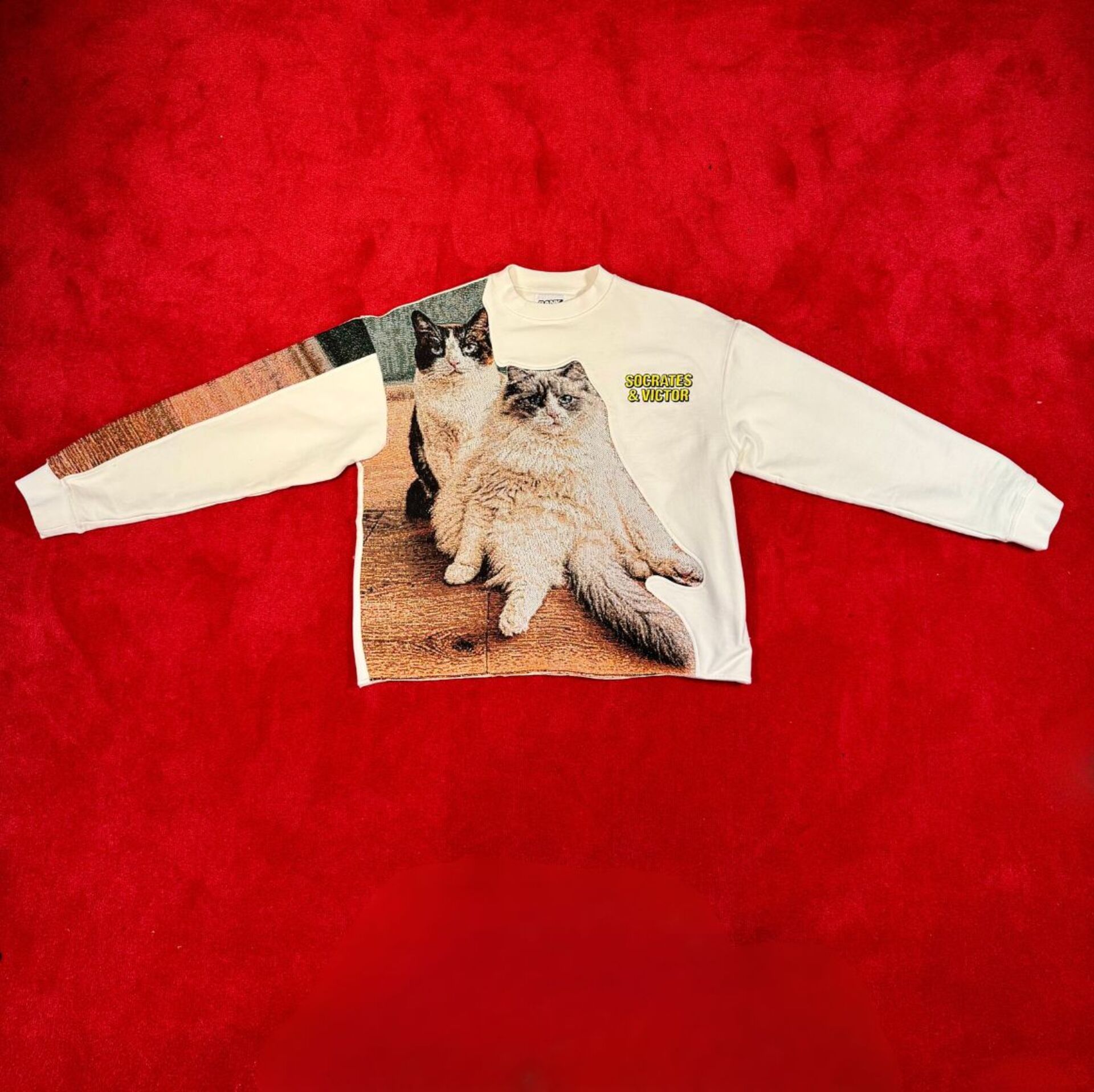 Trui Bankzitters, Ziggo Dome World Tour, wit, Gedragen door Raoul de G