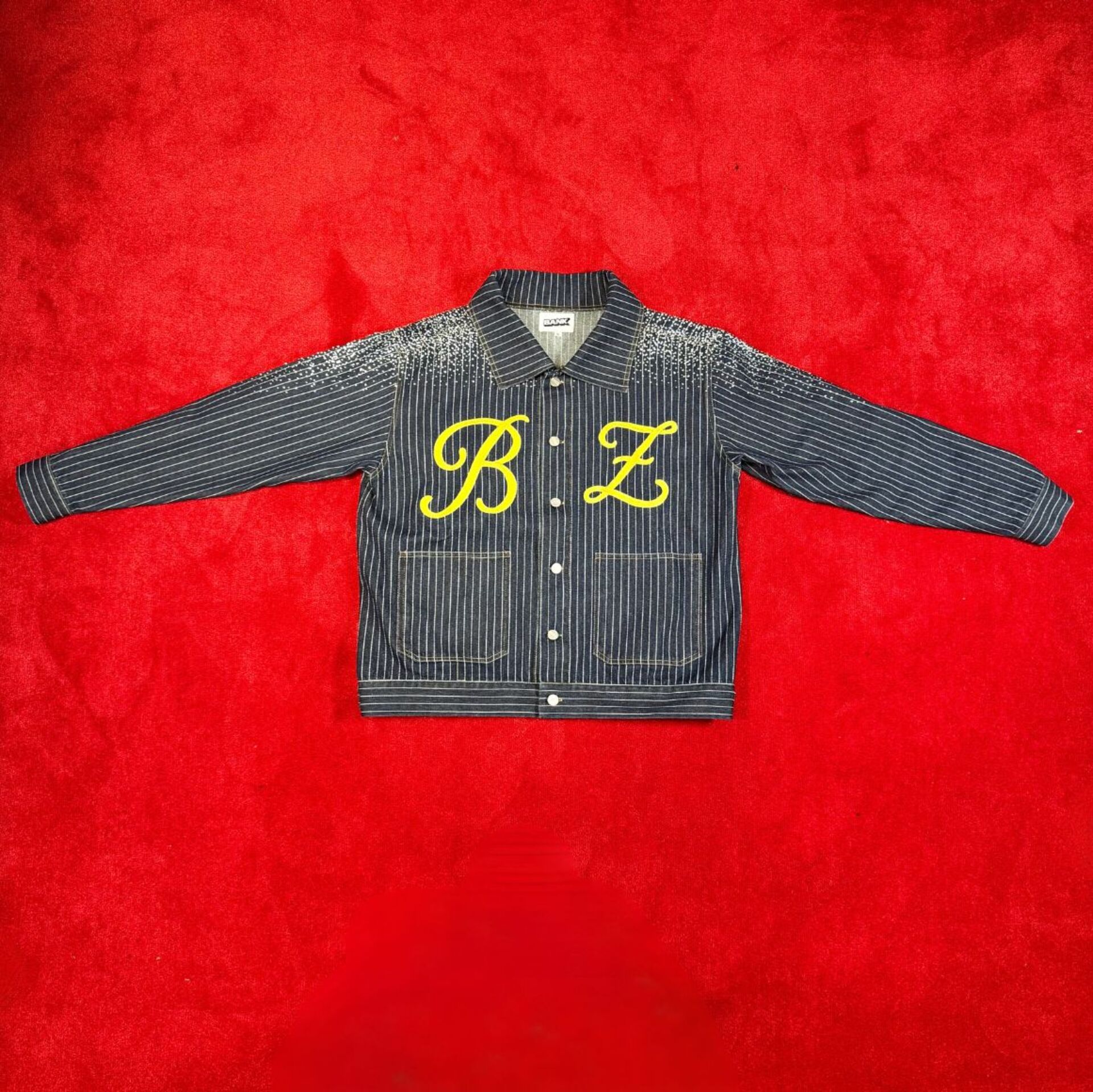 Jas, Bankzitters, Ziggo Dome World Tour, Blauw, Gedragen door Robbie v